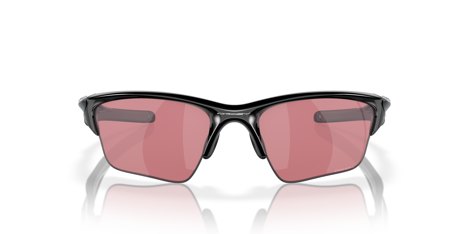 Half Jacket® 2.0 XL Schwarz glänzend KunststoffSunglass Frames von B24, Vorderansicht