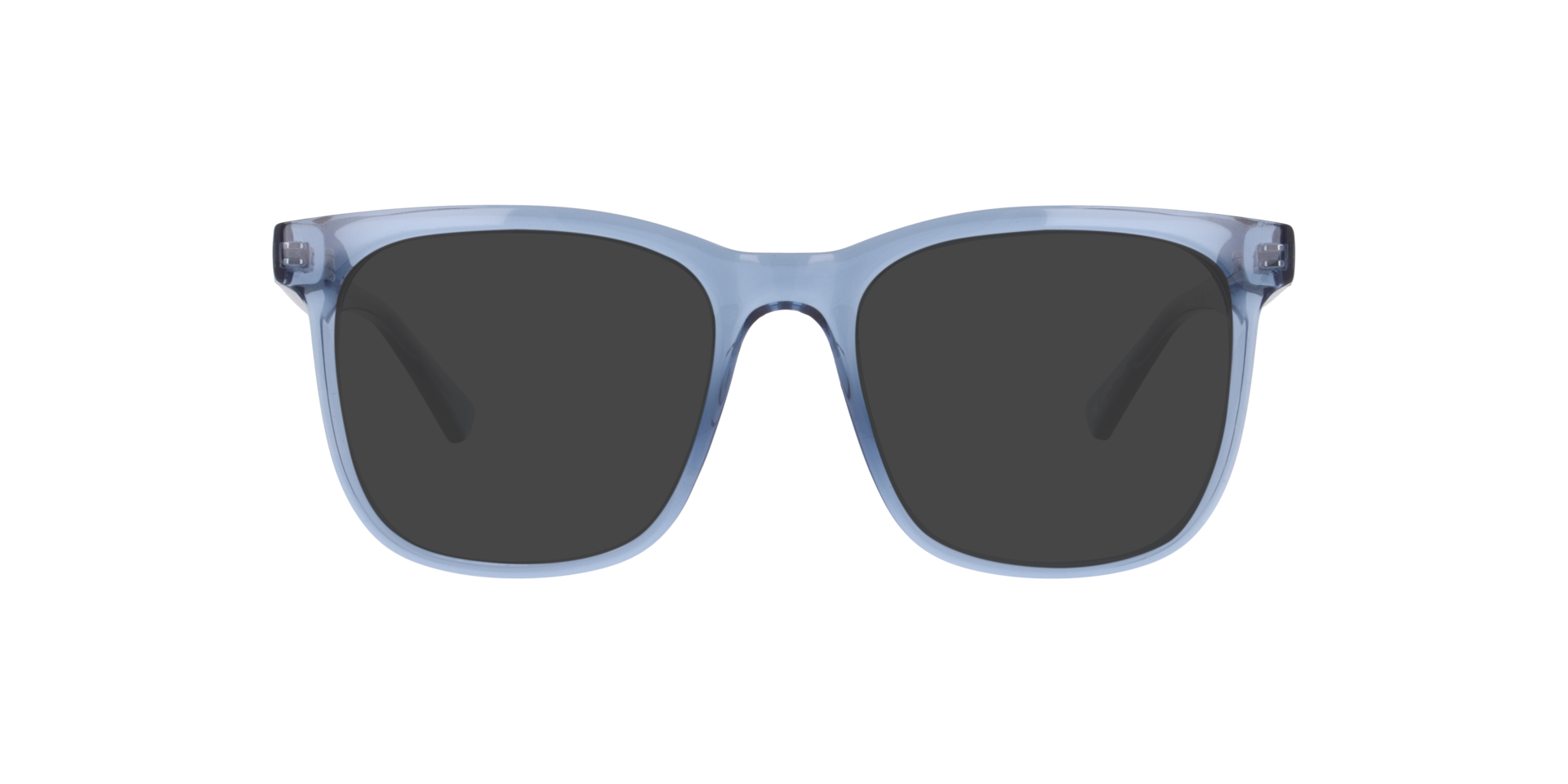 Stockholm Kristalblauw KunststofEyeglass Frames van B24, met getinte lenzen