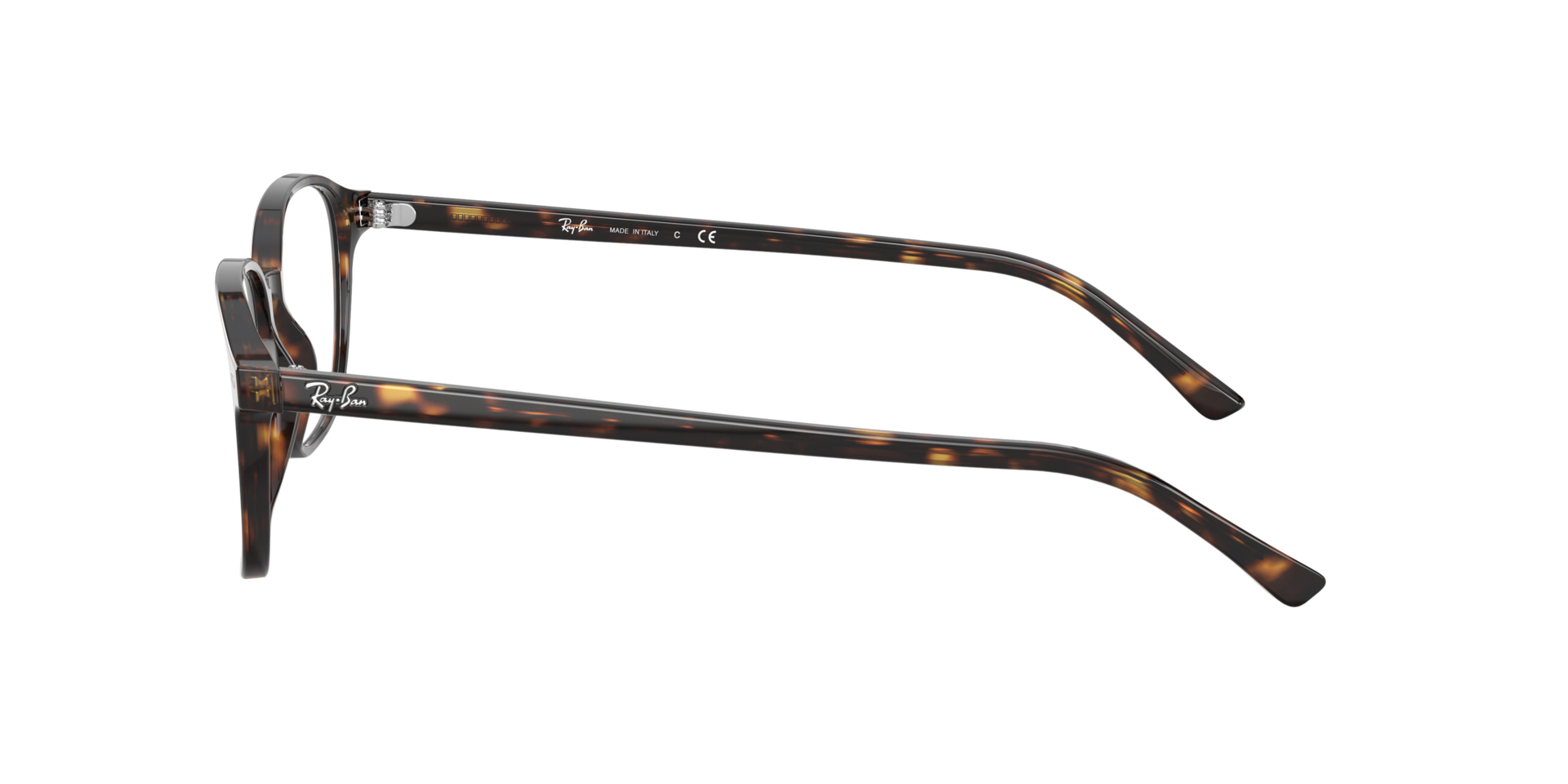 RB5393 Havana AcetaatEyeglass Frames van B24, Zijaanzicht