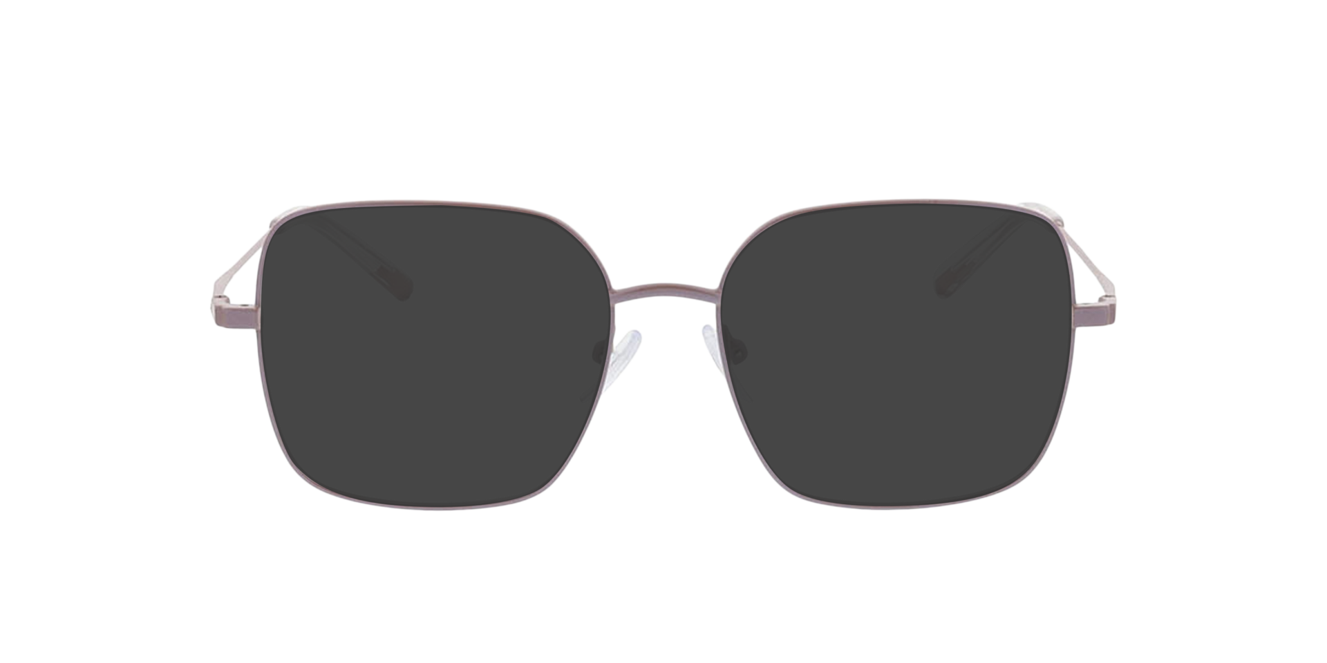 Carrie Pearly Lavender MetallEyeglass Frames von B24, mit getönten Gläsern