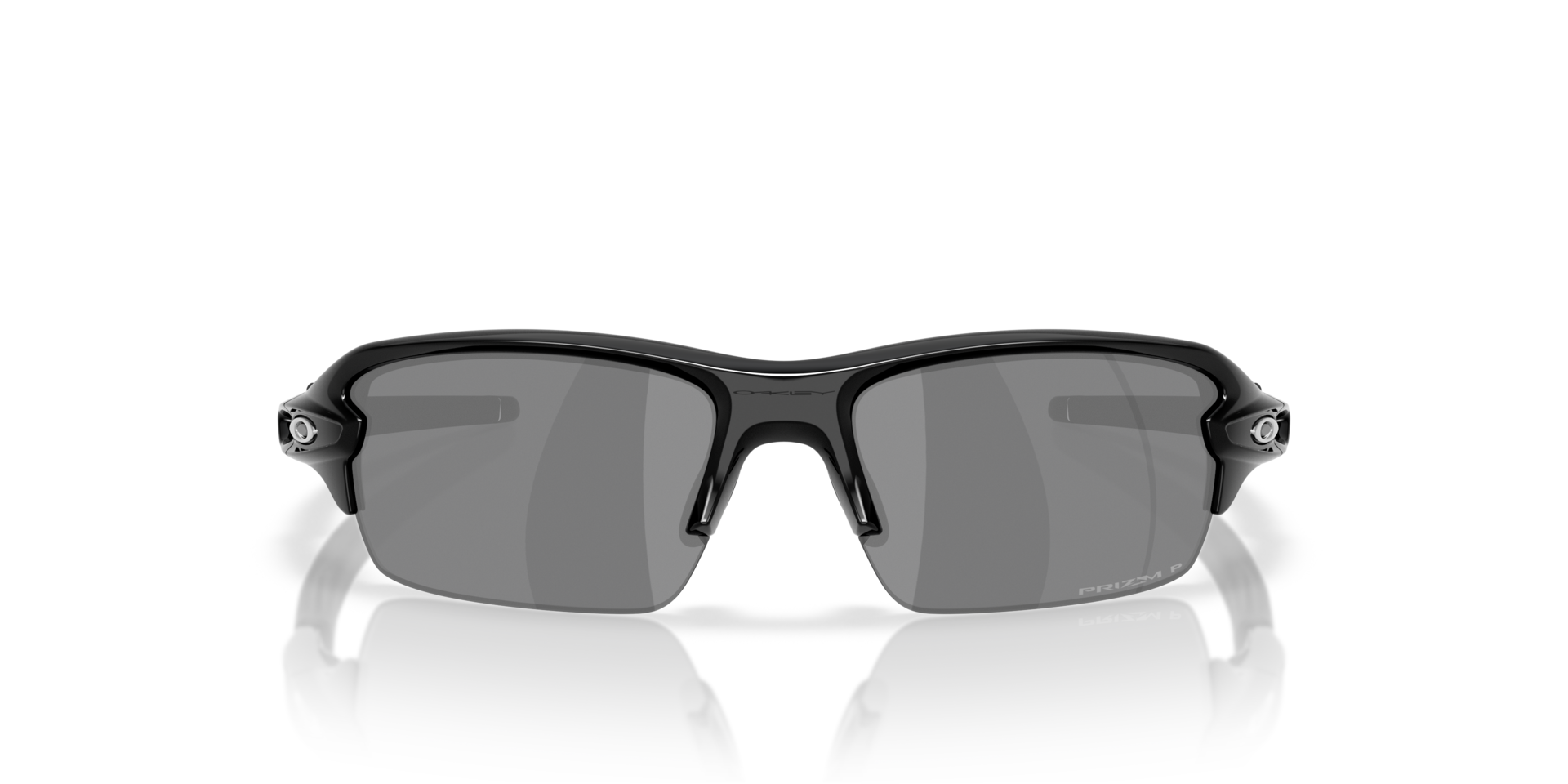 Flak® 2.0 S Glanzend zwart KunststofSunglass Frames van B24, Vooraanzicht