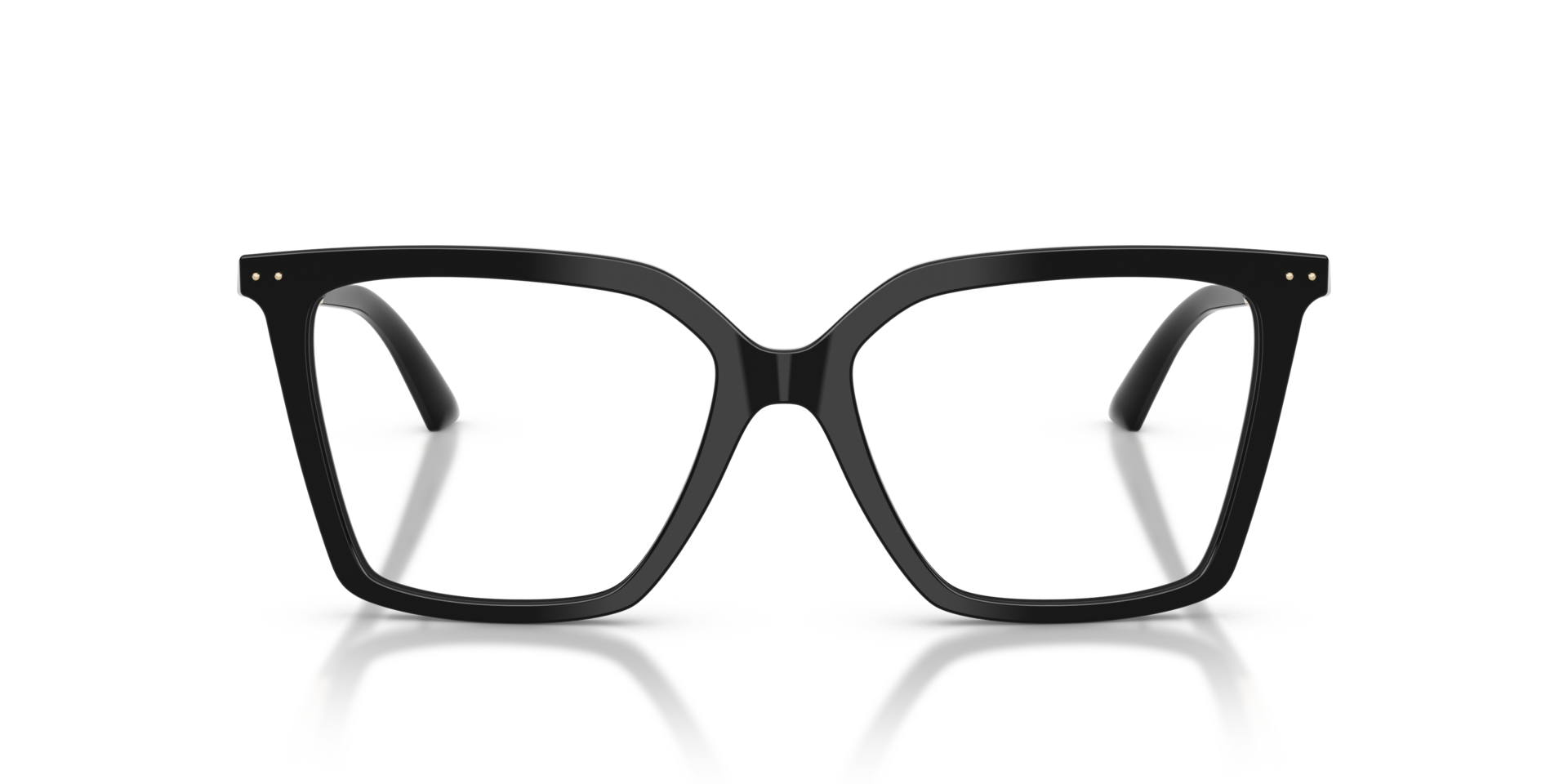 JC3054U Zwart AcetaatEyeglass Frames van B24, Vooraanzicht