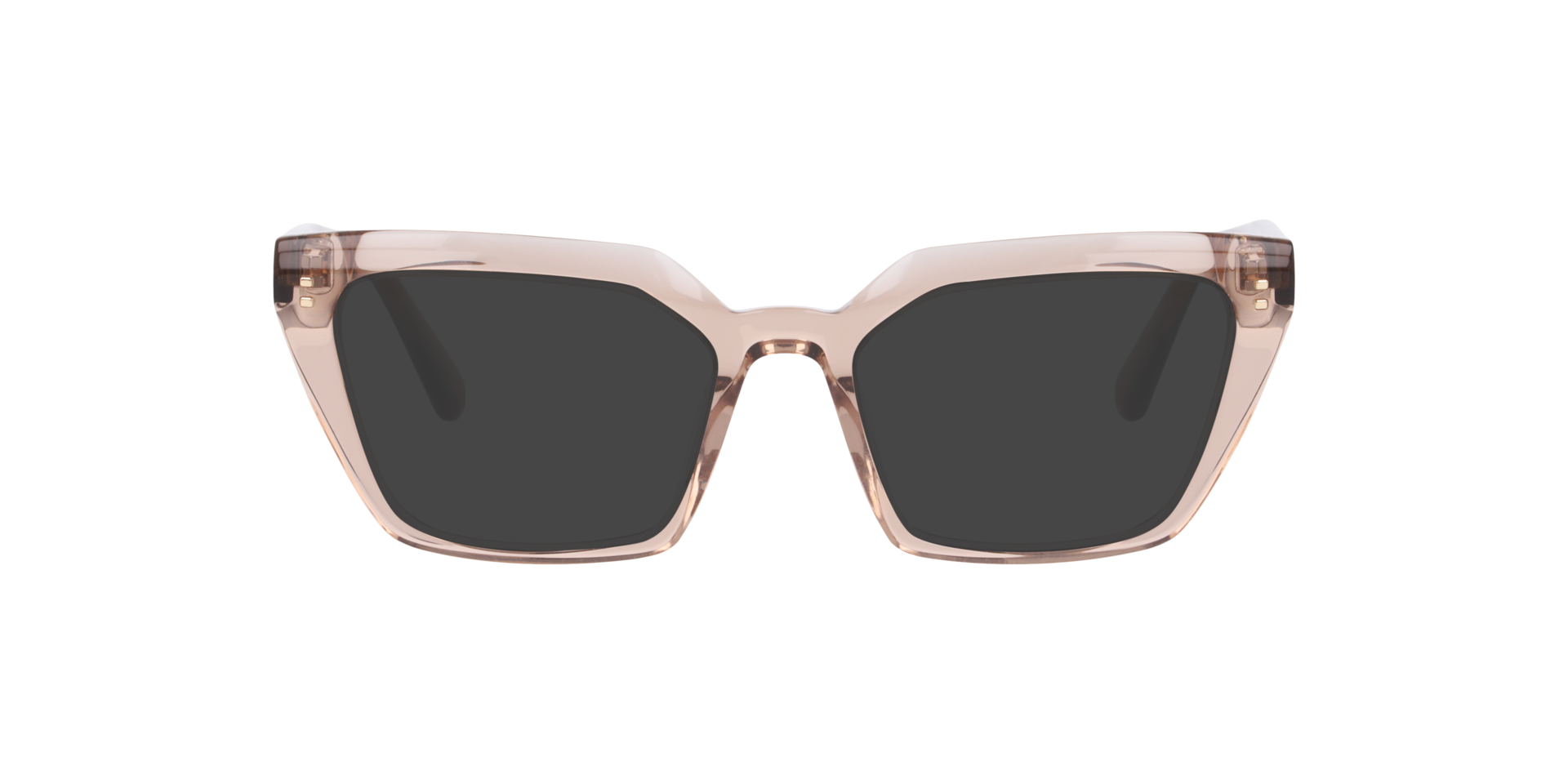 Victoria Crystal Beige AcetatEyeglass Frames von B24, mit getönten Gläsern