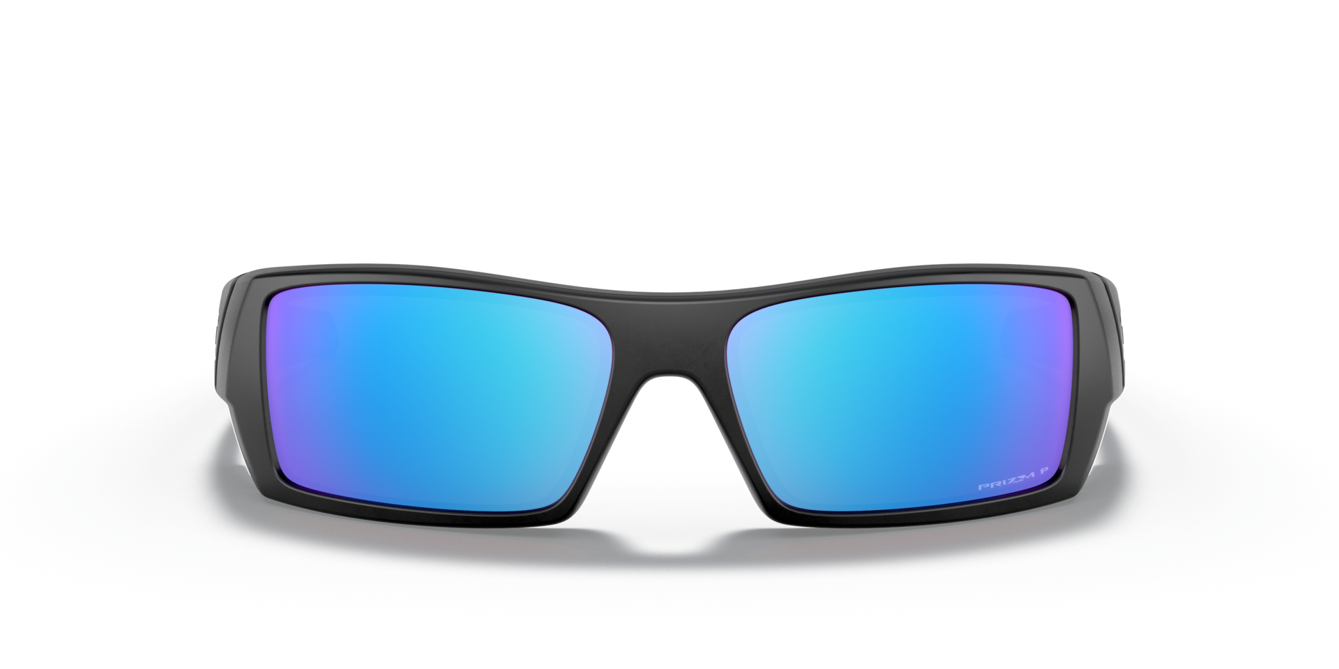 Gascan® Matt Schwarz KunststoffSunglass Frames von B24, Vorderansicht