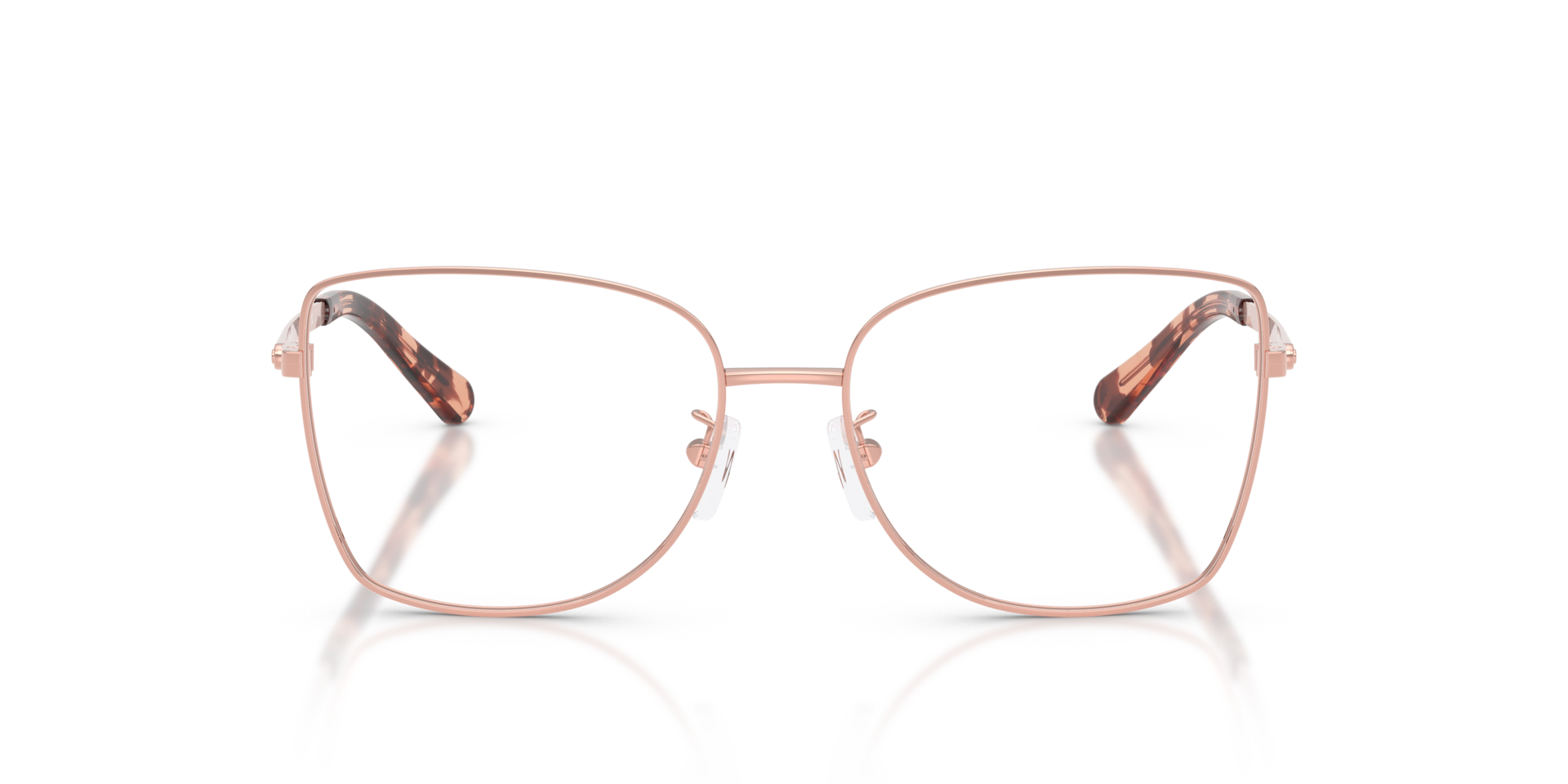 MK3035 Roségoud MetaalEyeglass Frames van B24, Vooraanzicht