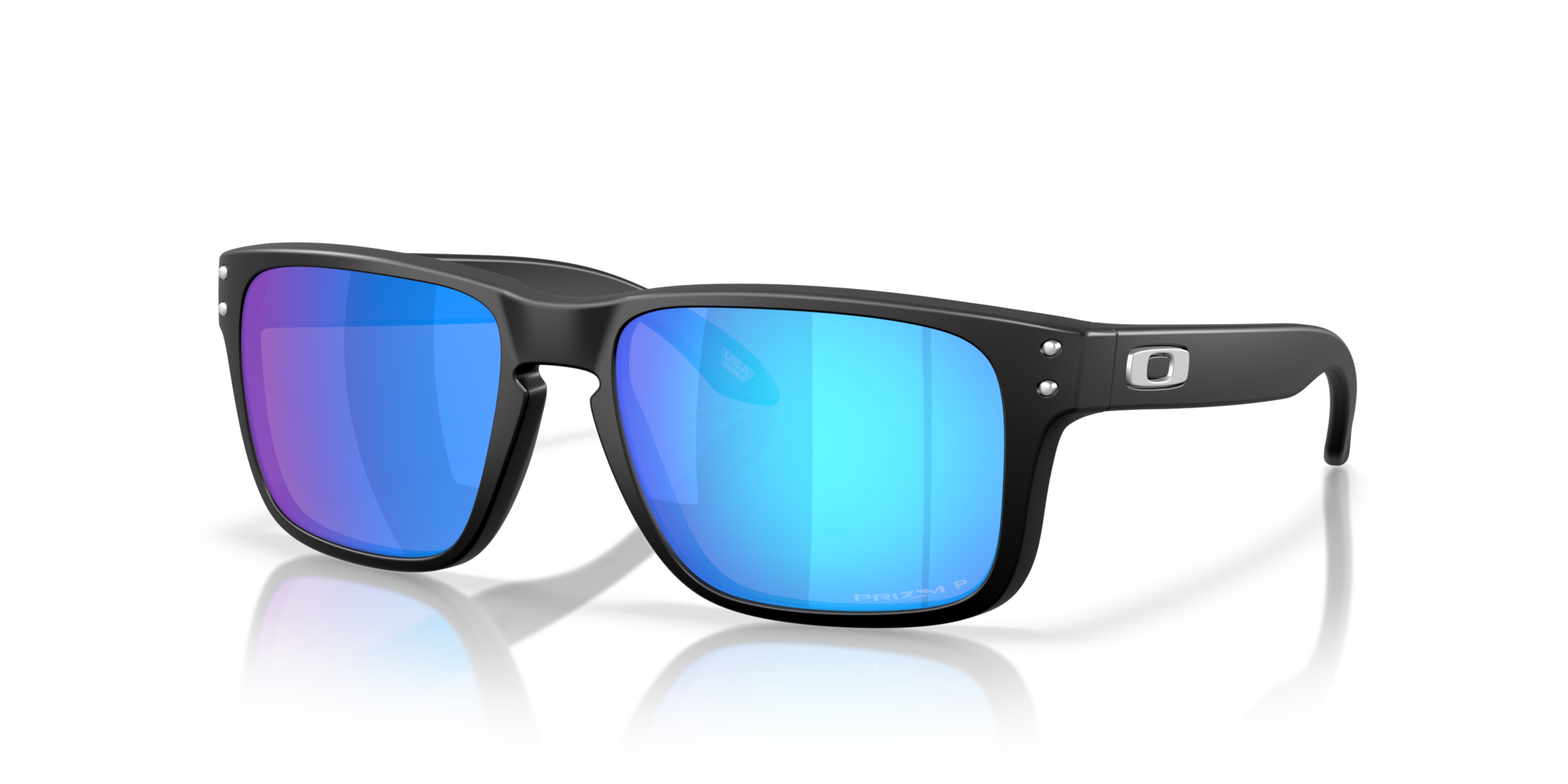 Holbrook™ S Matt Schwarz KunststoffSunglass Frames von B24, Dreiviertelansicht