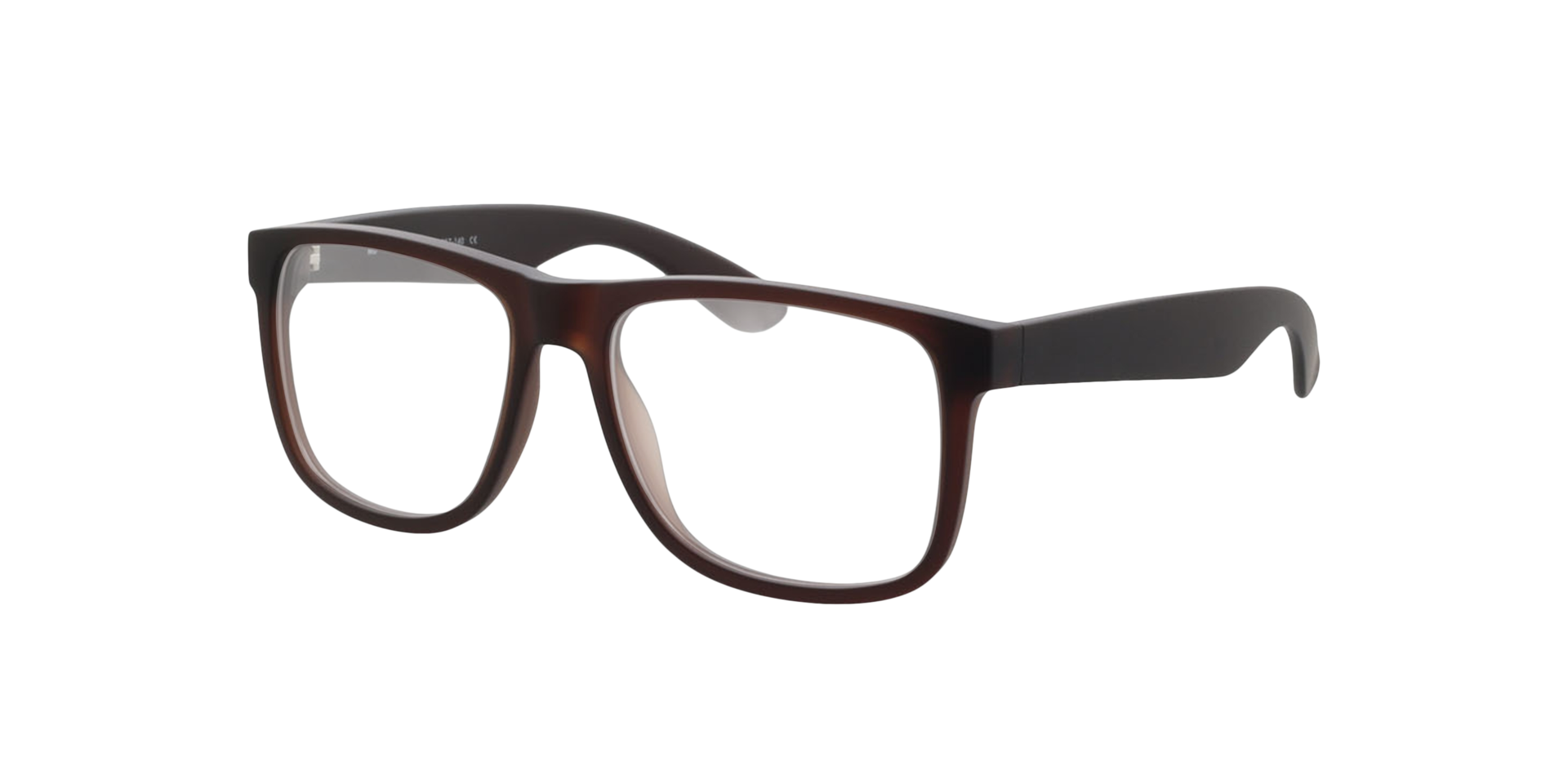 New Orleans Braun KunststoffEyeglass Frames von B24, Dreiviertelansicht