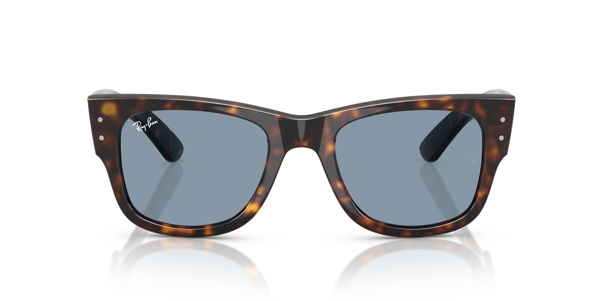 RB0840S Havana KunststofSunglass Frames van B24, Vooraanzicht