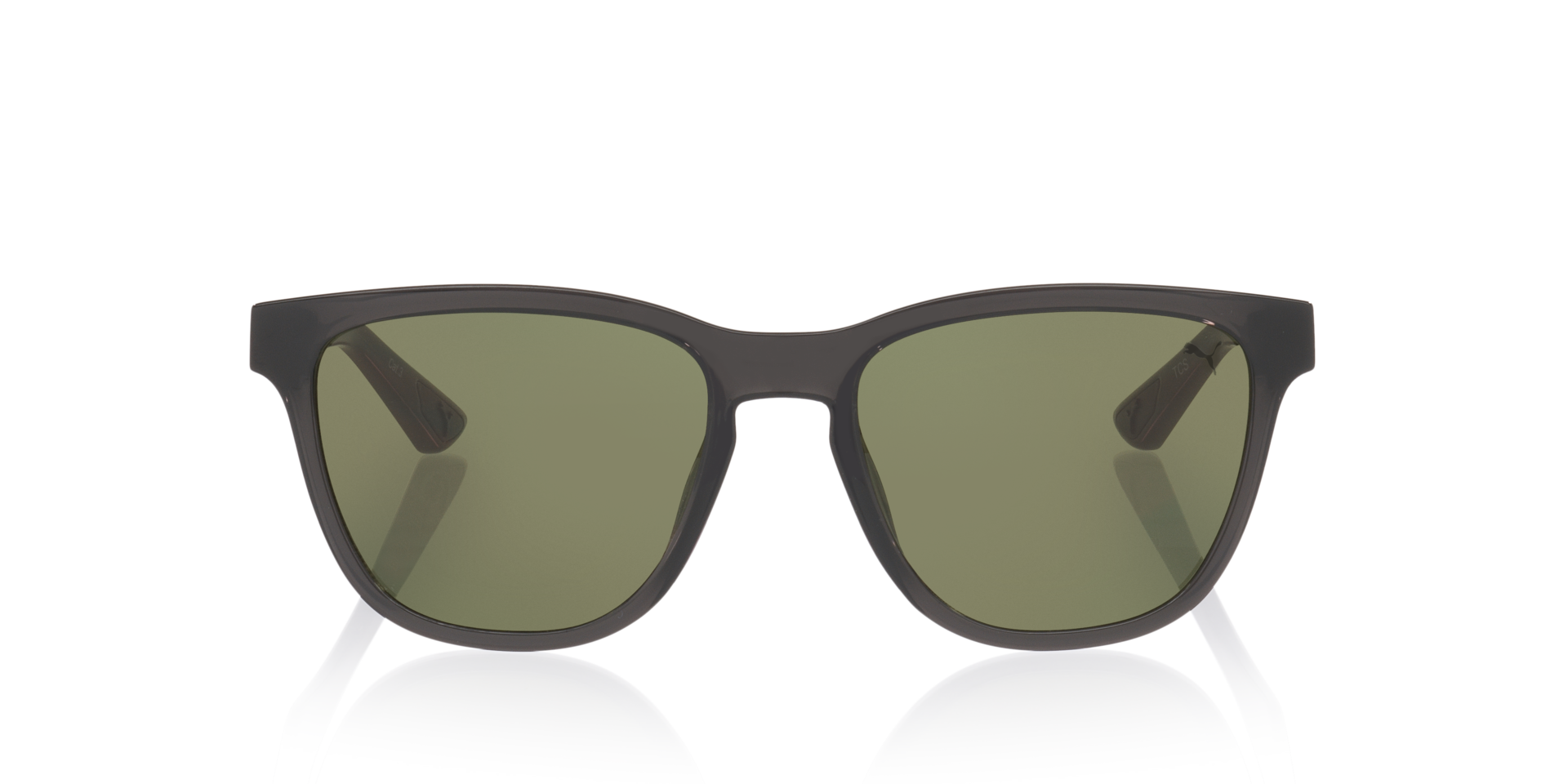 PU0506S Grijs KunststofSunglass Frames van B24, Vooraanzicht
