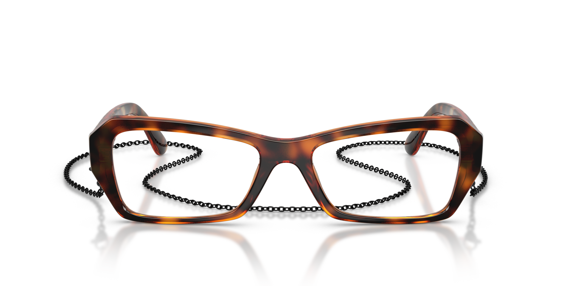 VO5656U Dunkelhavana KunststoffEyeglass Frames von B24, Vorderansicht
