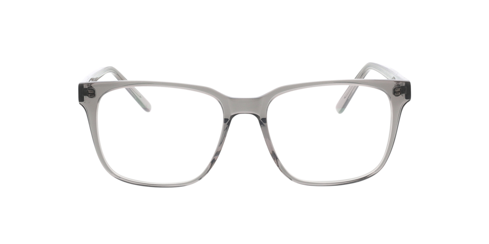 Woodstock Crystal Grau AcetatEyeglass Frames von B24, Vorderansicht