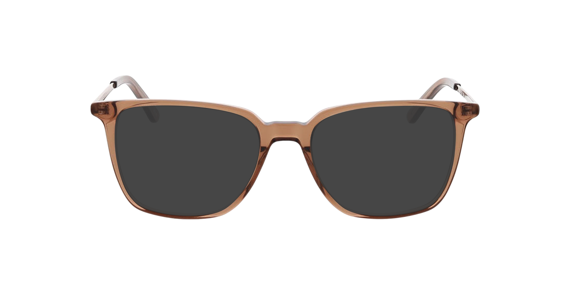 Jodie Crystal Pink Brown AcetatEyeglass Frames von B24, mit getönten Gläsern