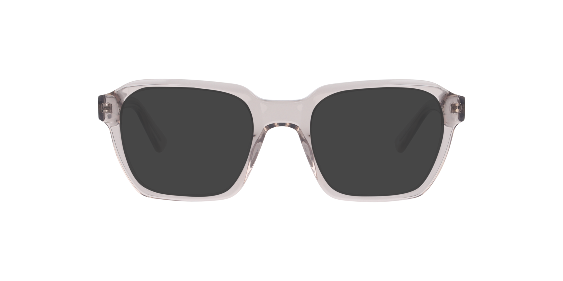 Stavanger Crystal Hellgrau AcetatEyeglass Frames von B24, mit getönten Gläsern