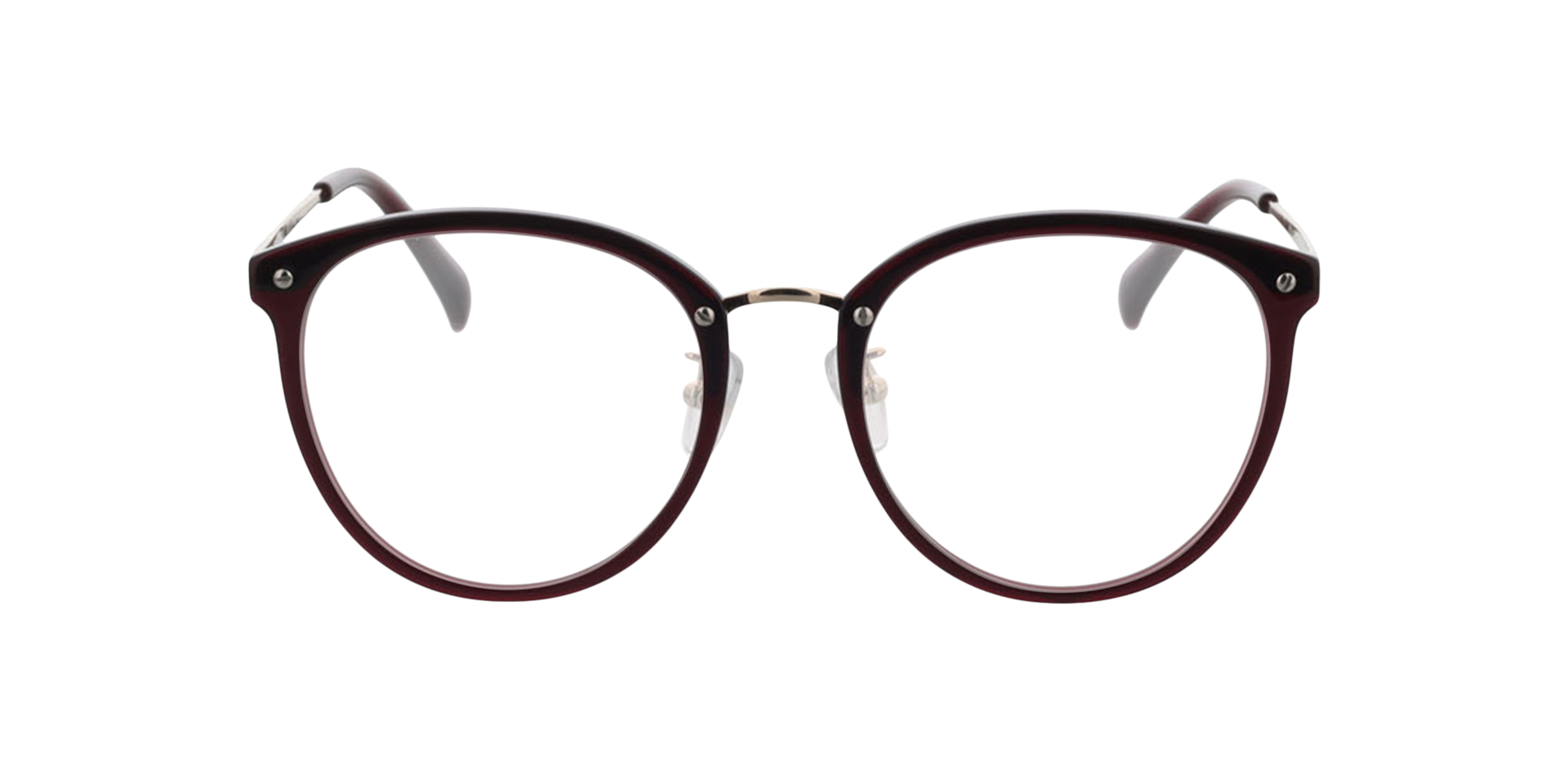 Red / Gold Charlotte -  Acetate Brillen