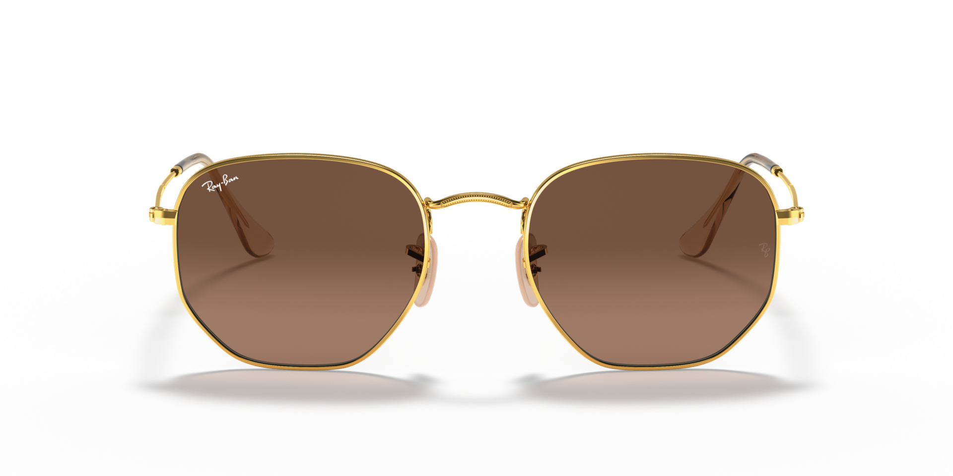RB3548N Arista Gold MetallSunglass Frames von B24, Vorderansicht