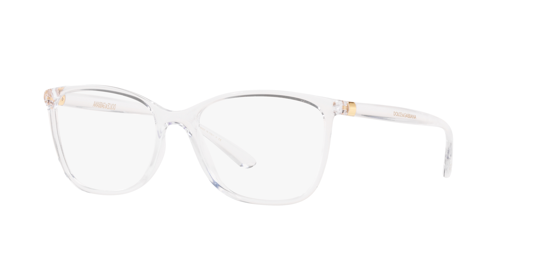 DG5026 Kristal KunststofEyeglass Frames van B24, Hoekweergave