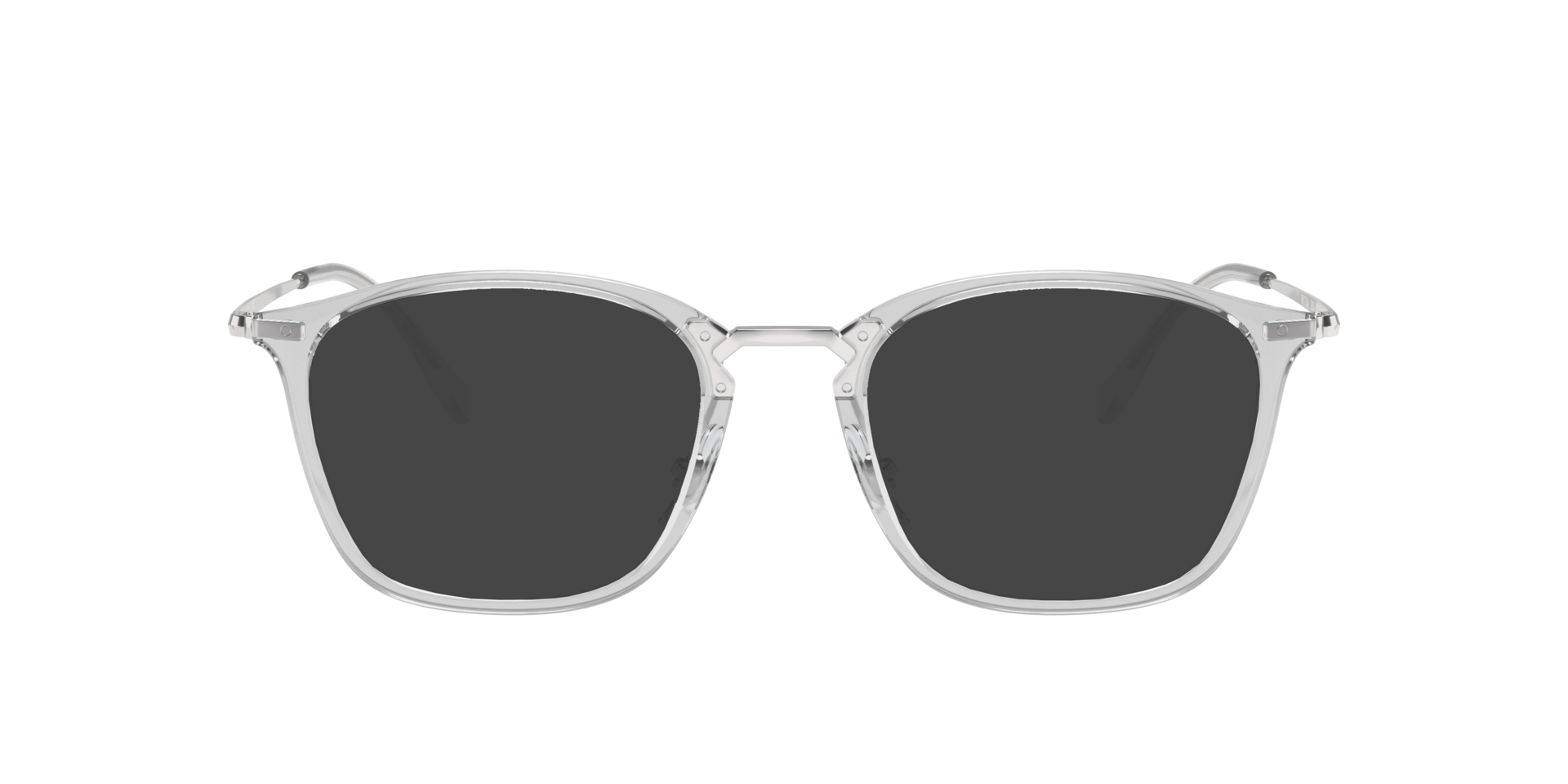 RB7164 Transparent KunststoffEyeglass Frames von B24, mit getönten Gläsern