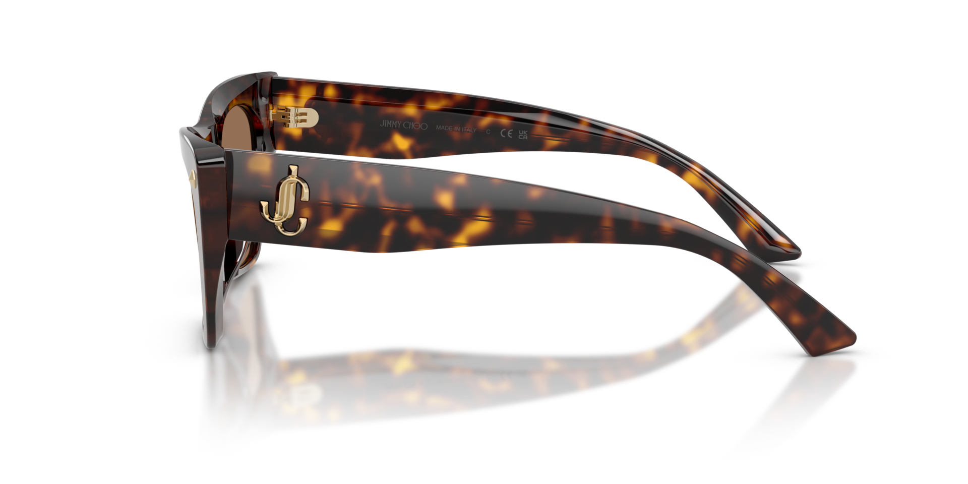 JC5062U Havana AcetatSunglass Frames von B24, Seitenansicht