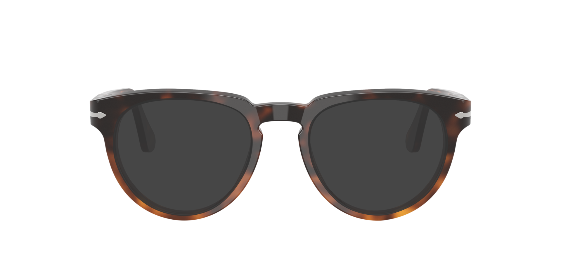 PO3377V Tortoise Dark Brown AcetatEyeglass Frames von B24, mit getönten Gläsern