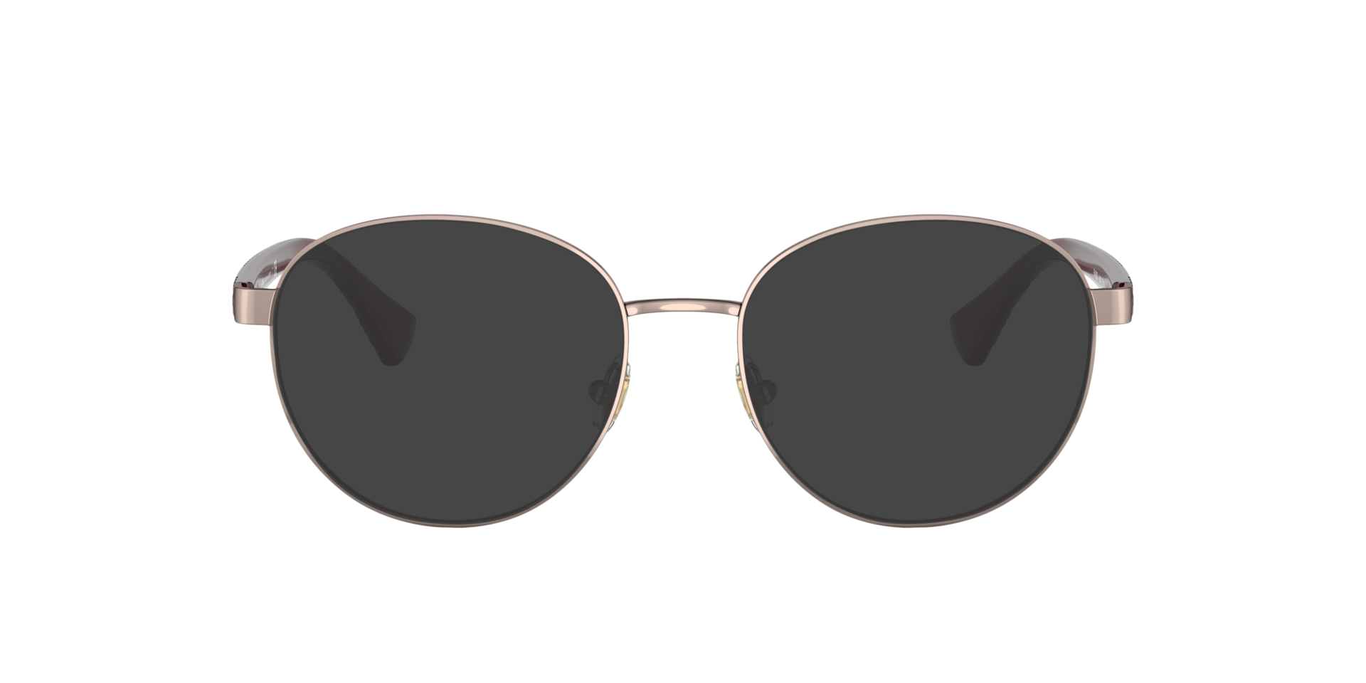 RA6050 Glanzend Roségoud MetaalEyeglass Frames van B24, met getinte lenzen
