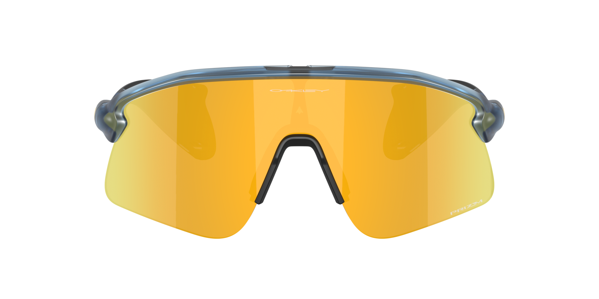 Stunt Devil S Matte Transparent Abyss KunststofSunglass Frames van B24, met getinte lenzen