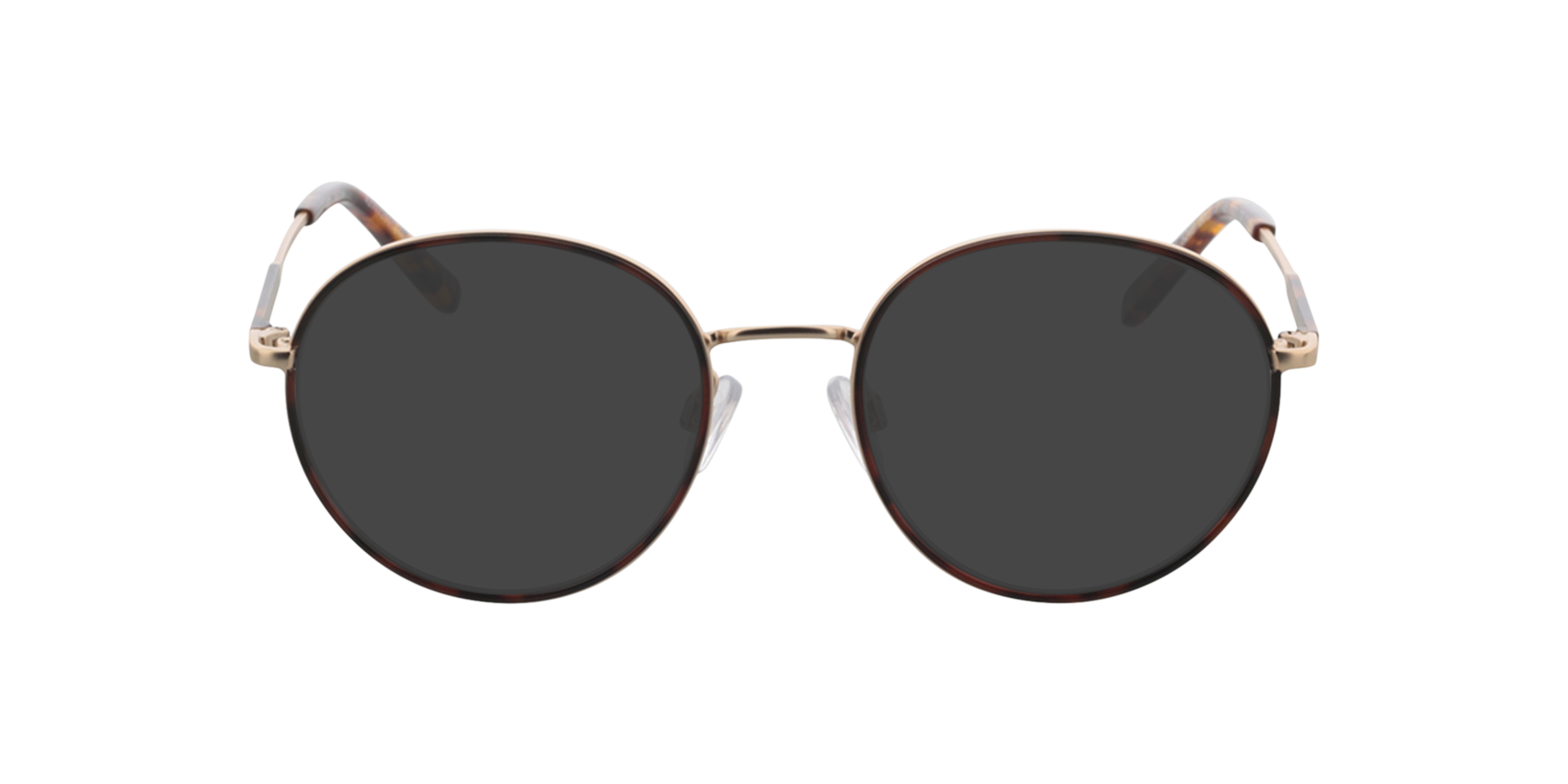 Mallow Gold  &  Havana MetallEyeglass Frames von B24, mit getönten Gläsern