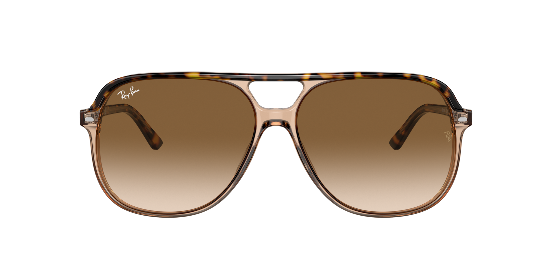 RB2198 Havana auf Braun transparent AcetatSunglass Frames von B24, mit getönten Gläsern