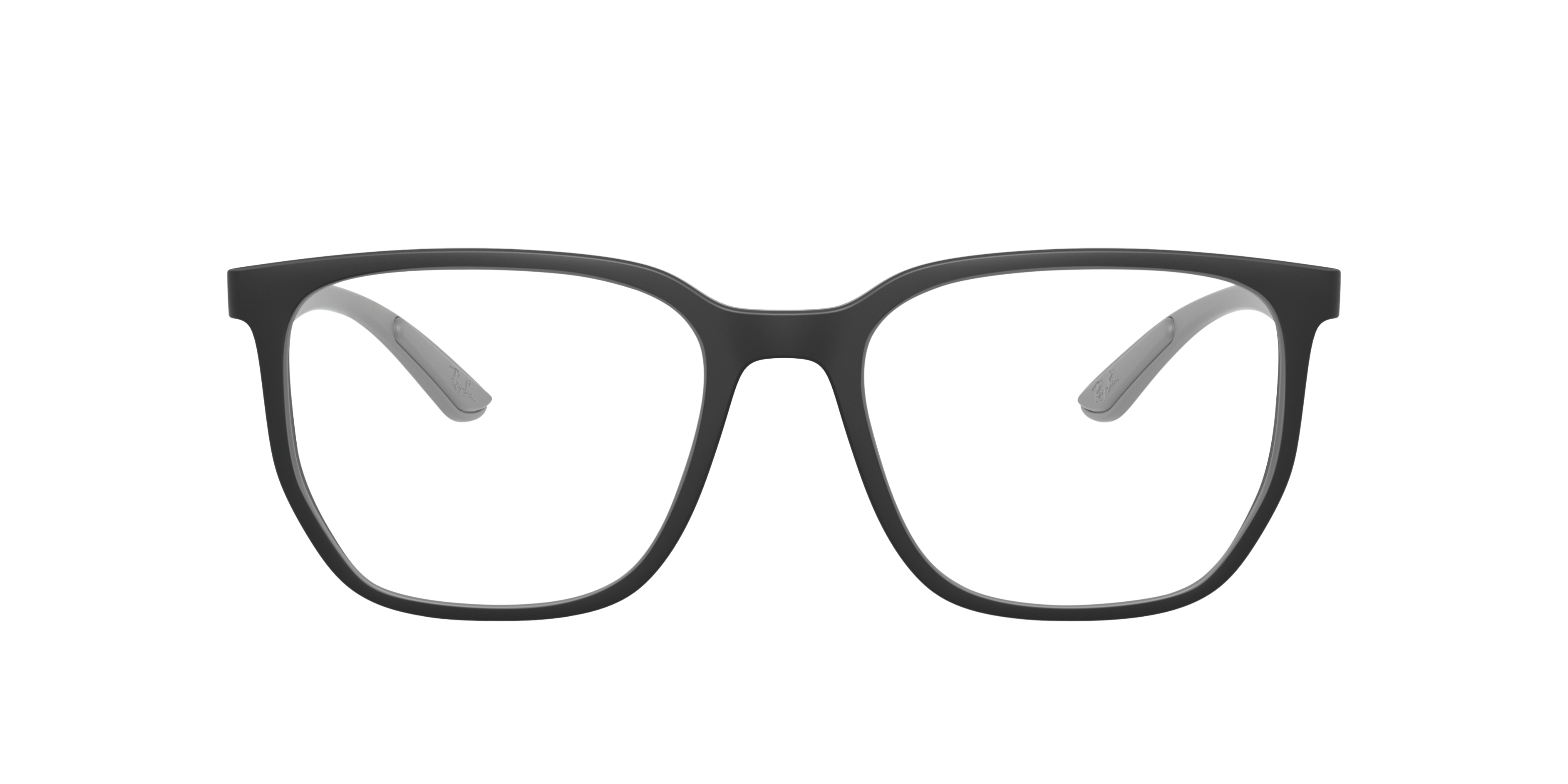Ray - Ban Unisex Schwarz Ray - Ban Rx7235 5204 Optische Fassungen Spähen Transparent Geometrisch Normal - Bild 8