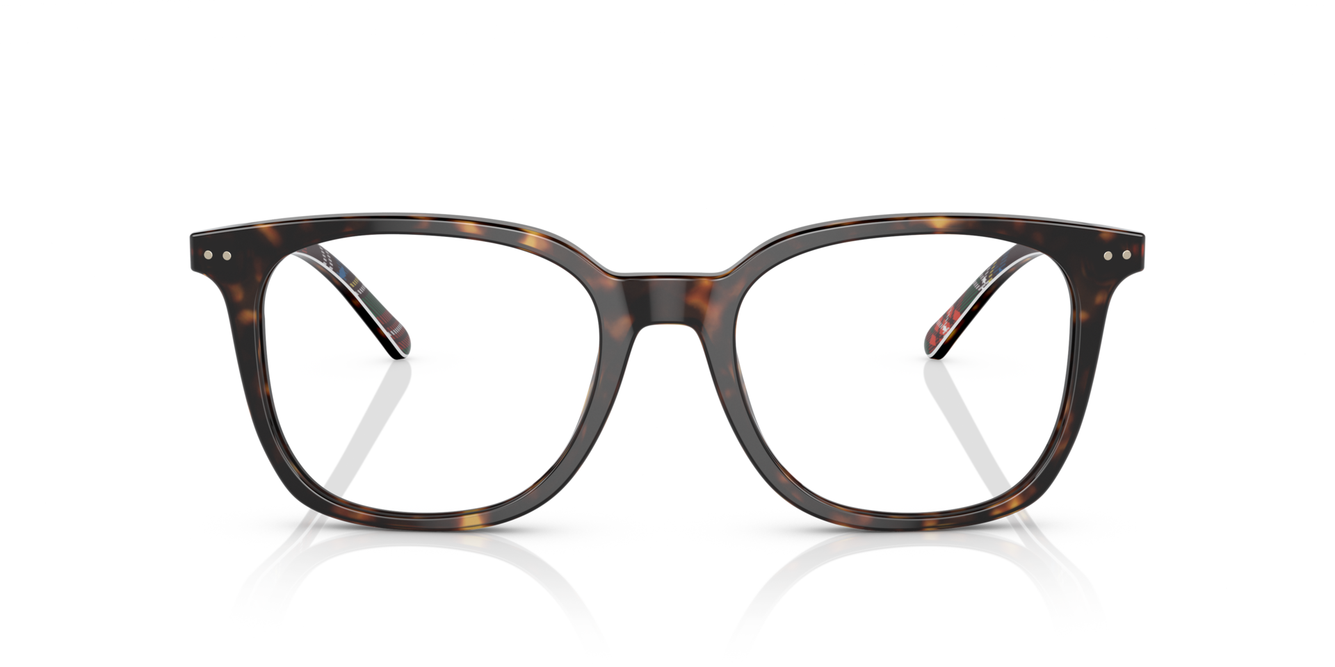 PH2256 Glanzend donker Havana AcetaatEyeglass Frames van B24, Vooraanzicht