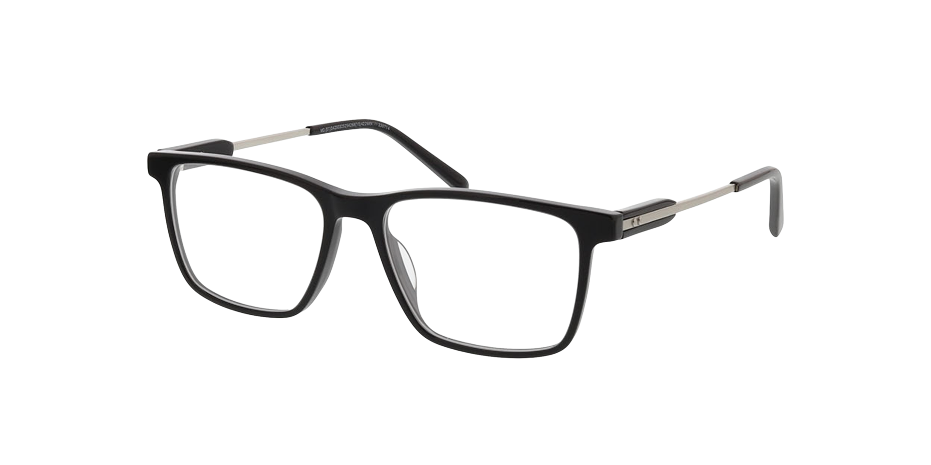 Anthony Schwarz AcetatEyeglass Frames von B24, Dreiviertelansicht