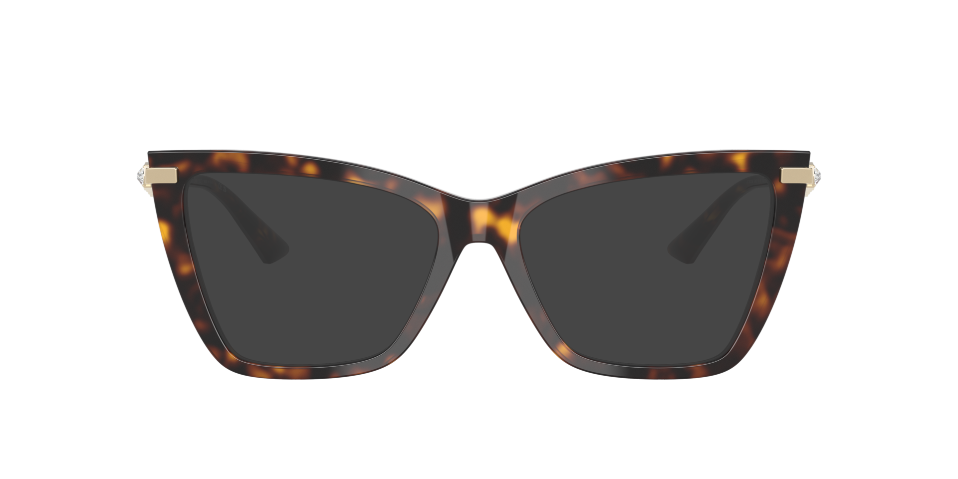 JC3020B Havana AcetaatEyeglass Frames van B24, met getinte lenzen