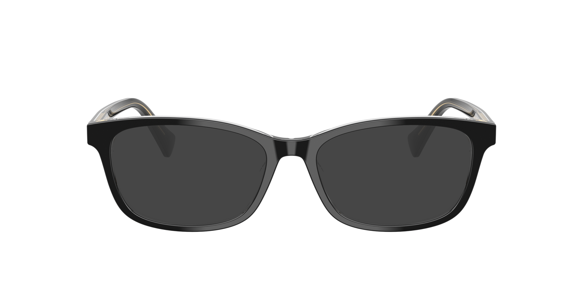 RA7194U Black & Transparent AcetatEyeglass Frames von B24, mit getönten Gläsern