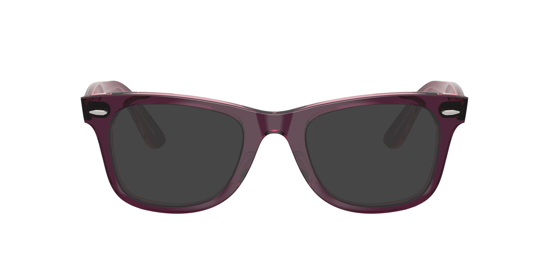 Violet On Transparent Pink RB4340V -  Plastic Zonnebrillen