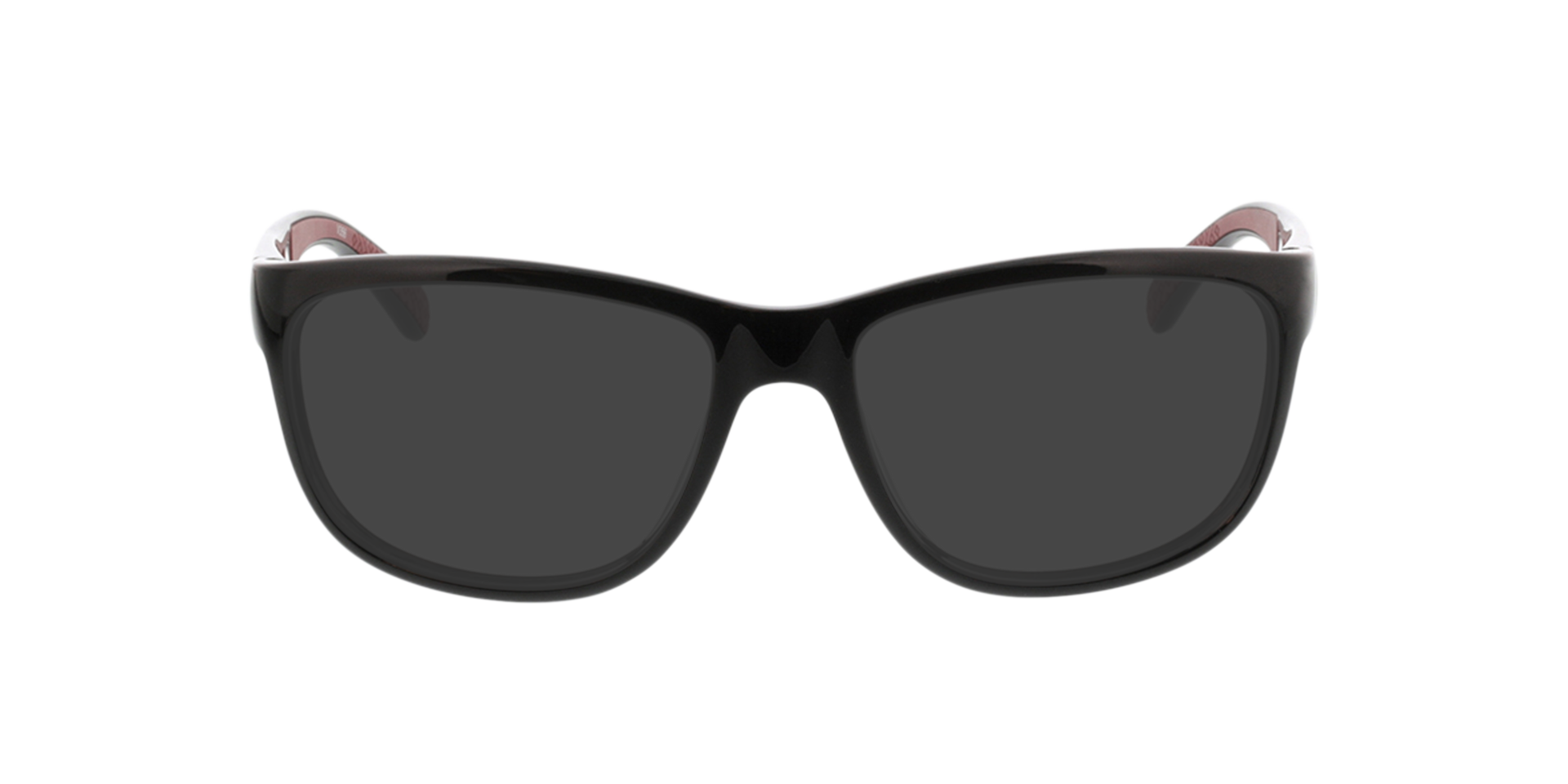 Pulse Zwart & rood KunststofEyeglass Frames van B24, met getinte lenzen