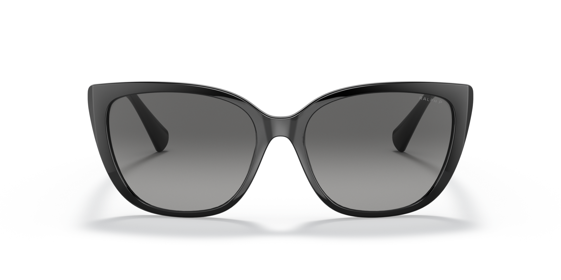 RA5274 Glanzend zwart KunststofSunglass Frames van B24, Vooraanzicht