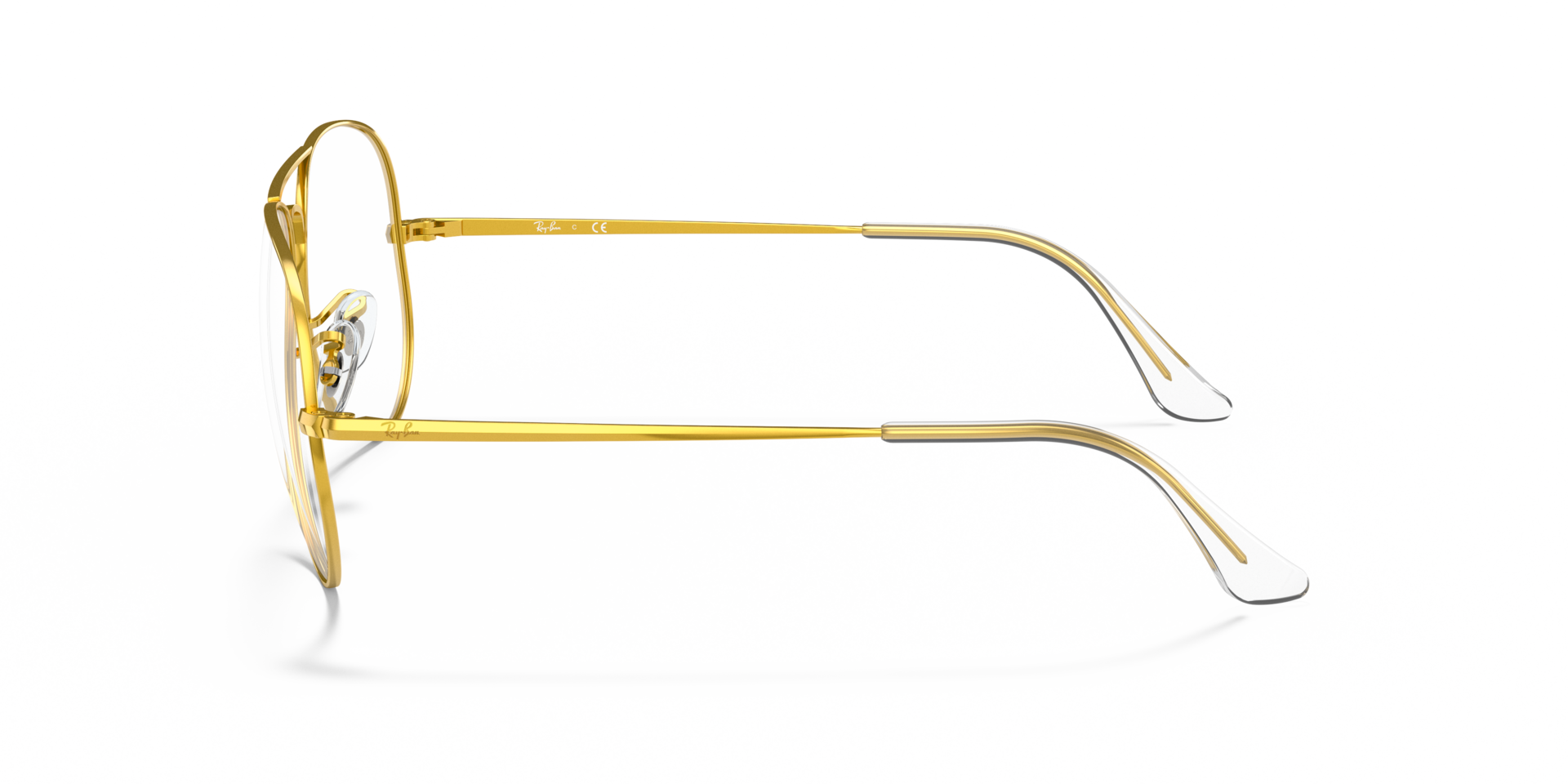 RB6489 Gold MetallEyeglass Frames von B24, Seitenansicht