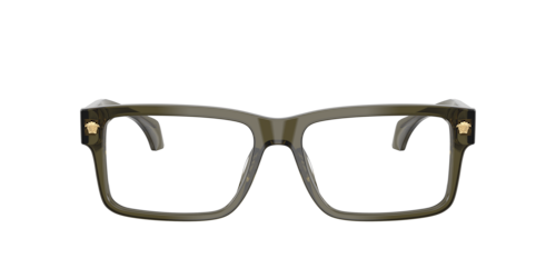 Versace - VE3391U, Herren, Dark Green Transparent/Black, Größe: Durchschnittlich