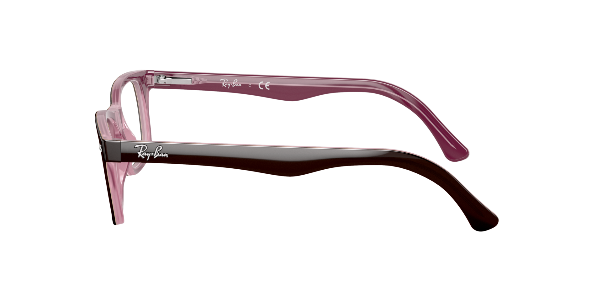 RB5228 Optics Braun AcetatEyeglass Frames von B24, Seitenansicht