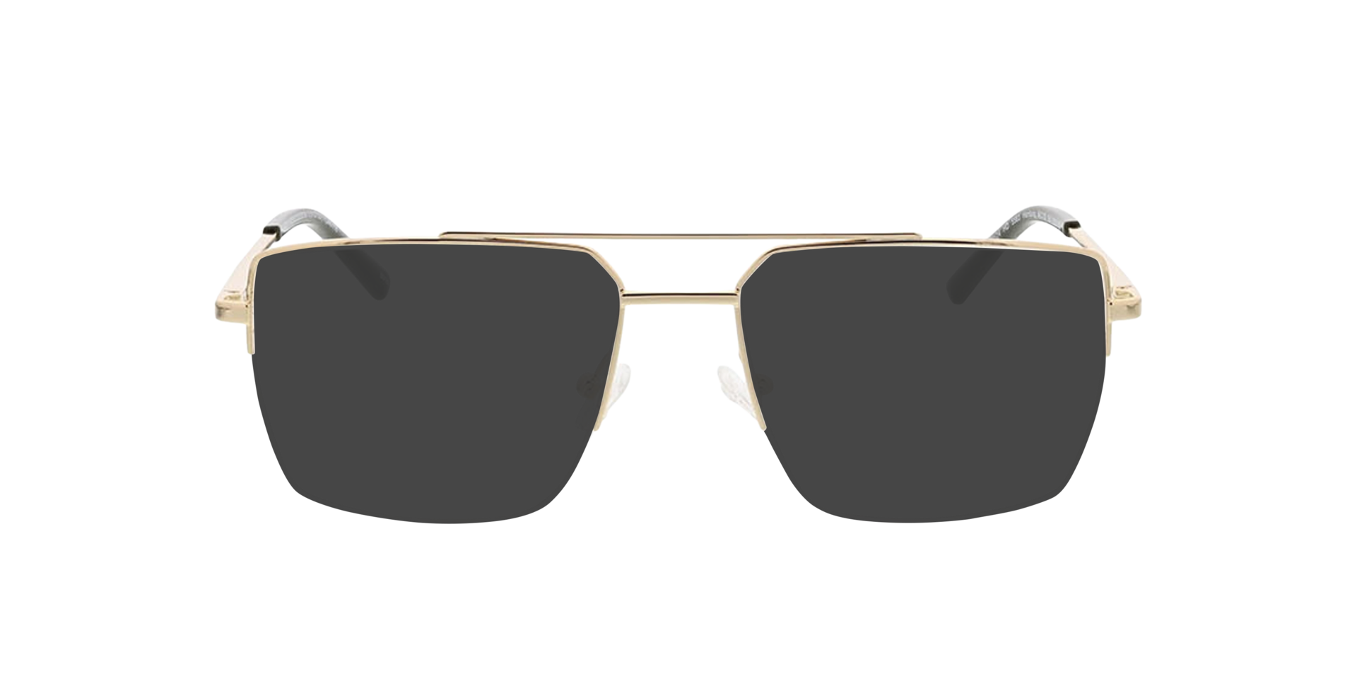 Hamburg Gold MetallEyeglass Frames von B24, mit getönten Gläsern