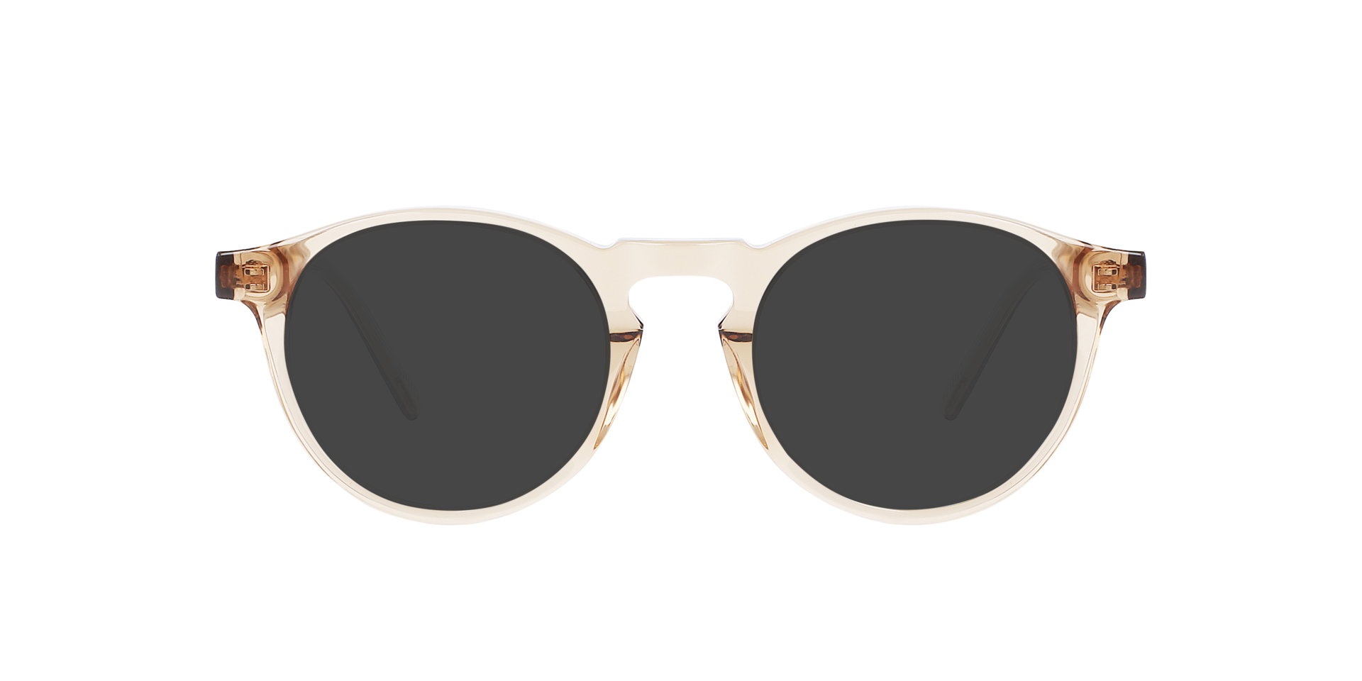 Sam Crystal Caramel AcetatSunglass Frames von B24, mit getönten Gläsern