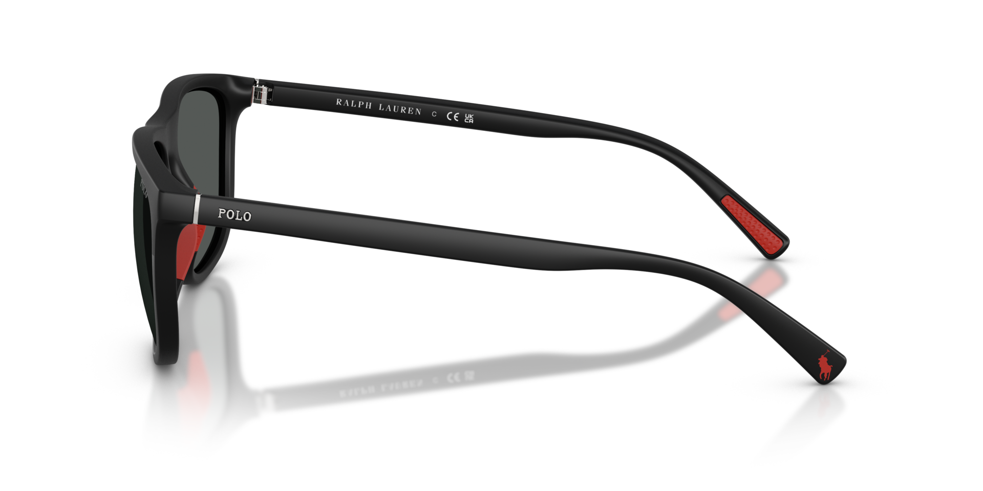PH4231U Matt Schwarz KunststoffSunglass Frames von B24, Seitenansicht