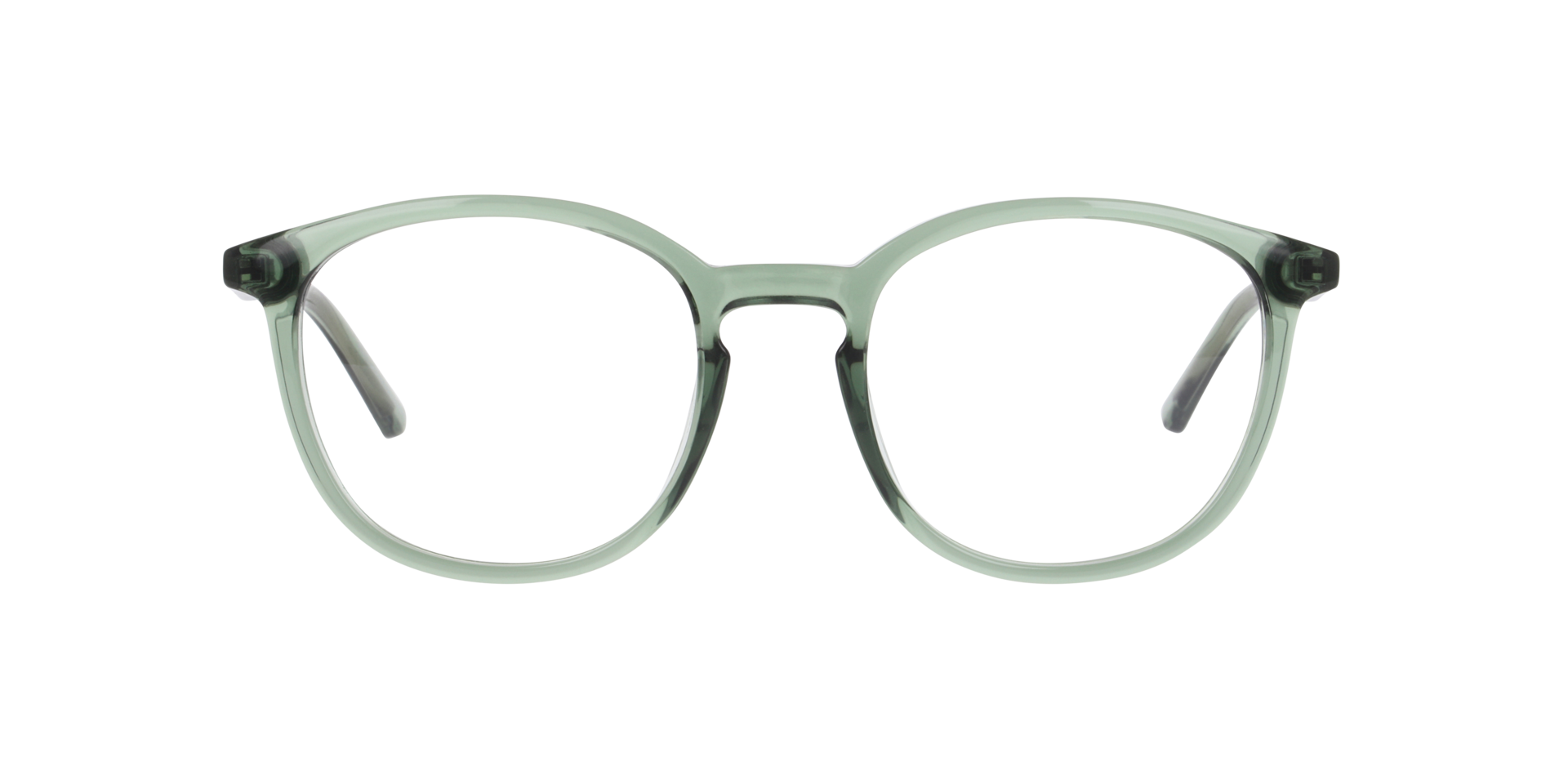 Münster Crystal Khaki KunststofEyeglass Frames van B24, Vooraanzicht