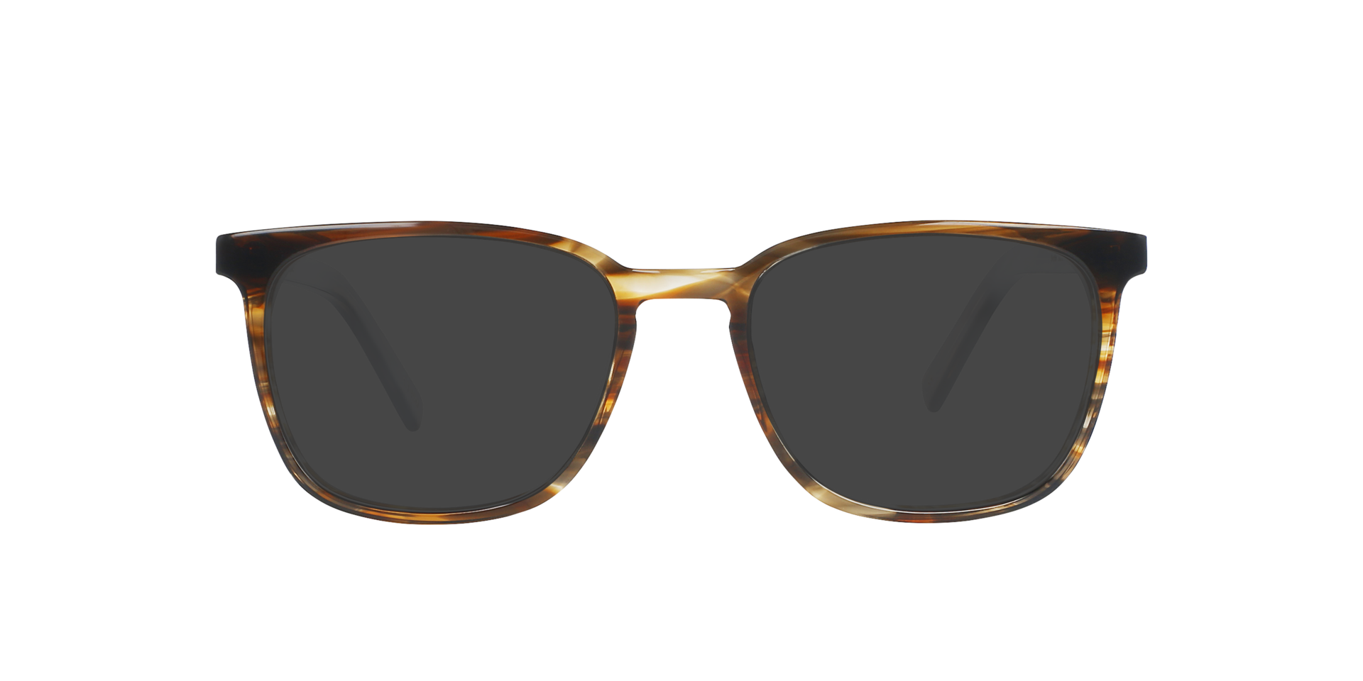 Berlin CT Brown Horizon AcetatEyeglass Frames von B24, mit getönten Gläsern