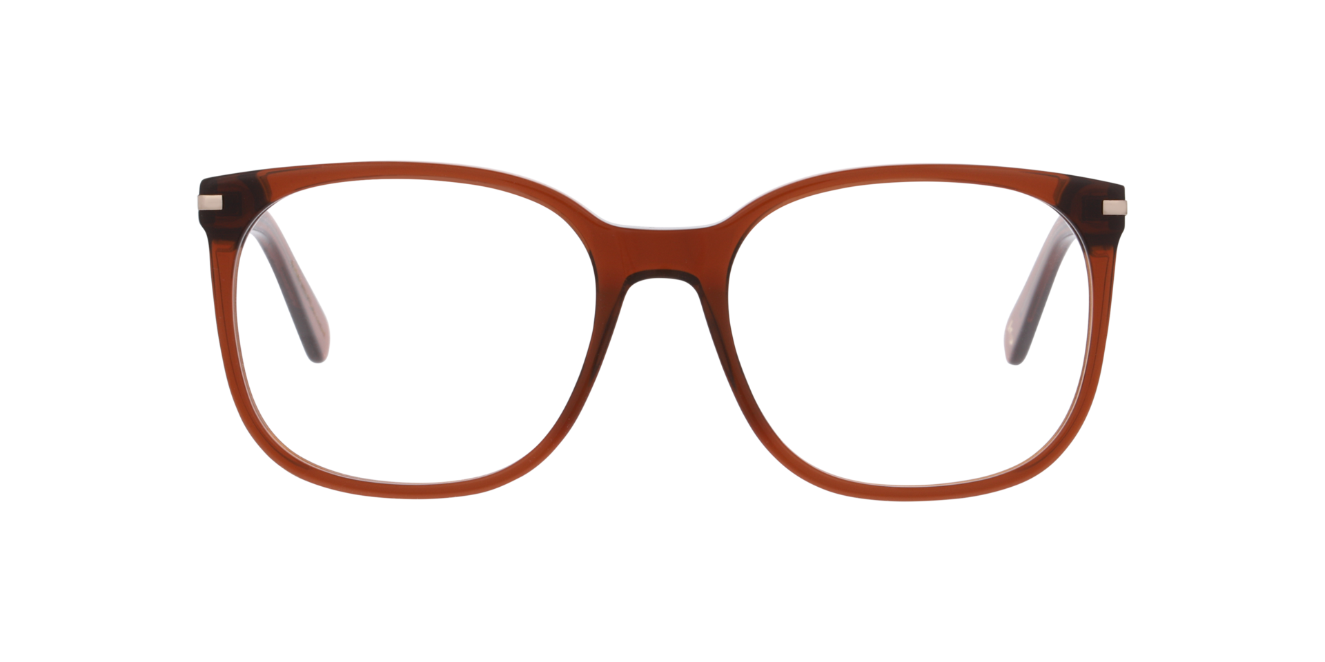 Moritz Crystal Braun AcetatEyeglass Frames von B24, Vorderansicht
