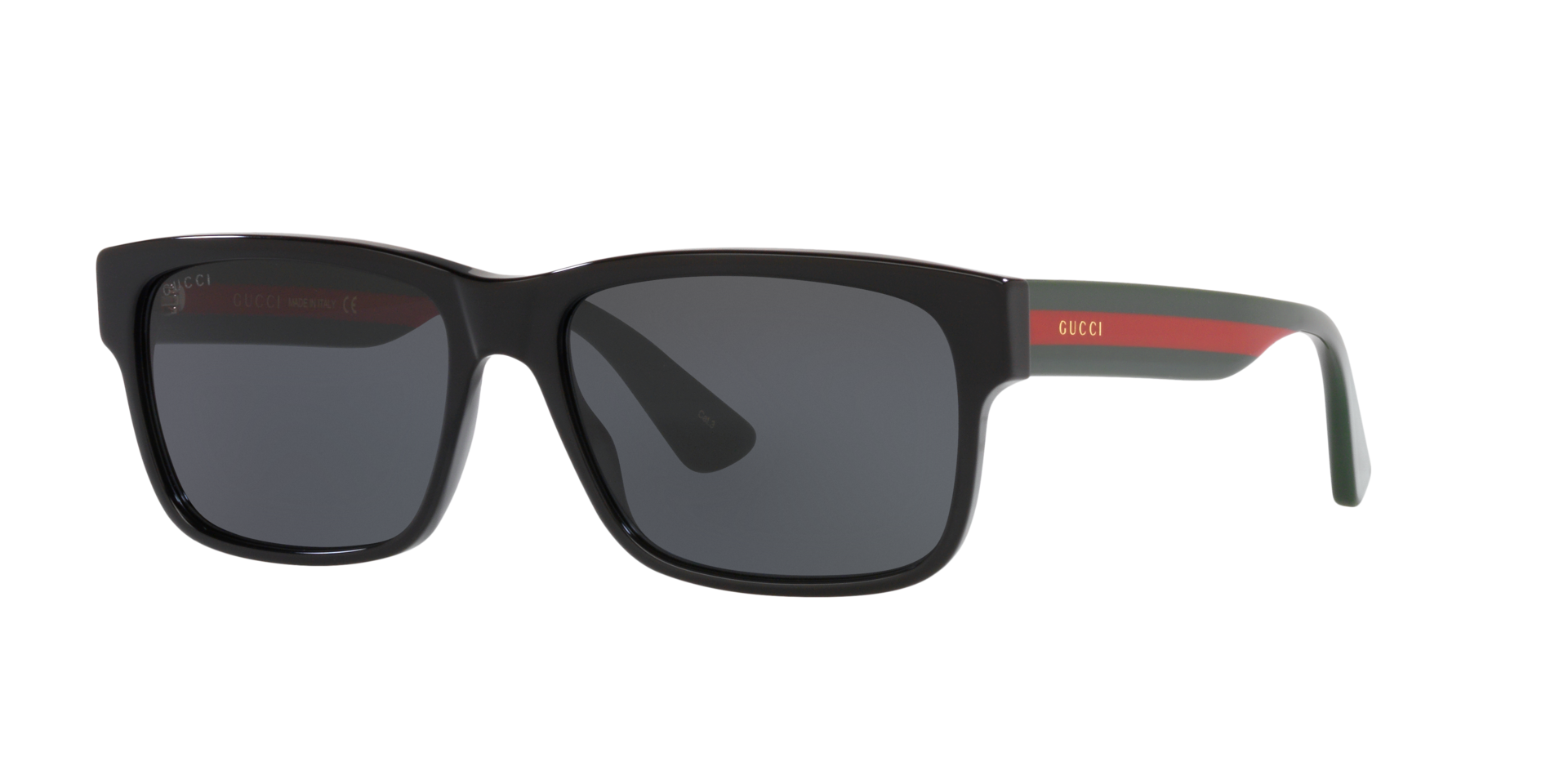 GG0340S Schwarz AcetatSunglass Frames von B24, Dreiviertelansicht