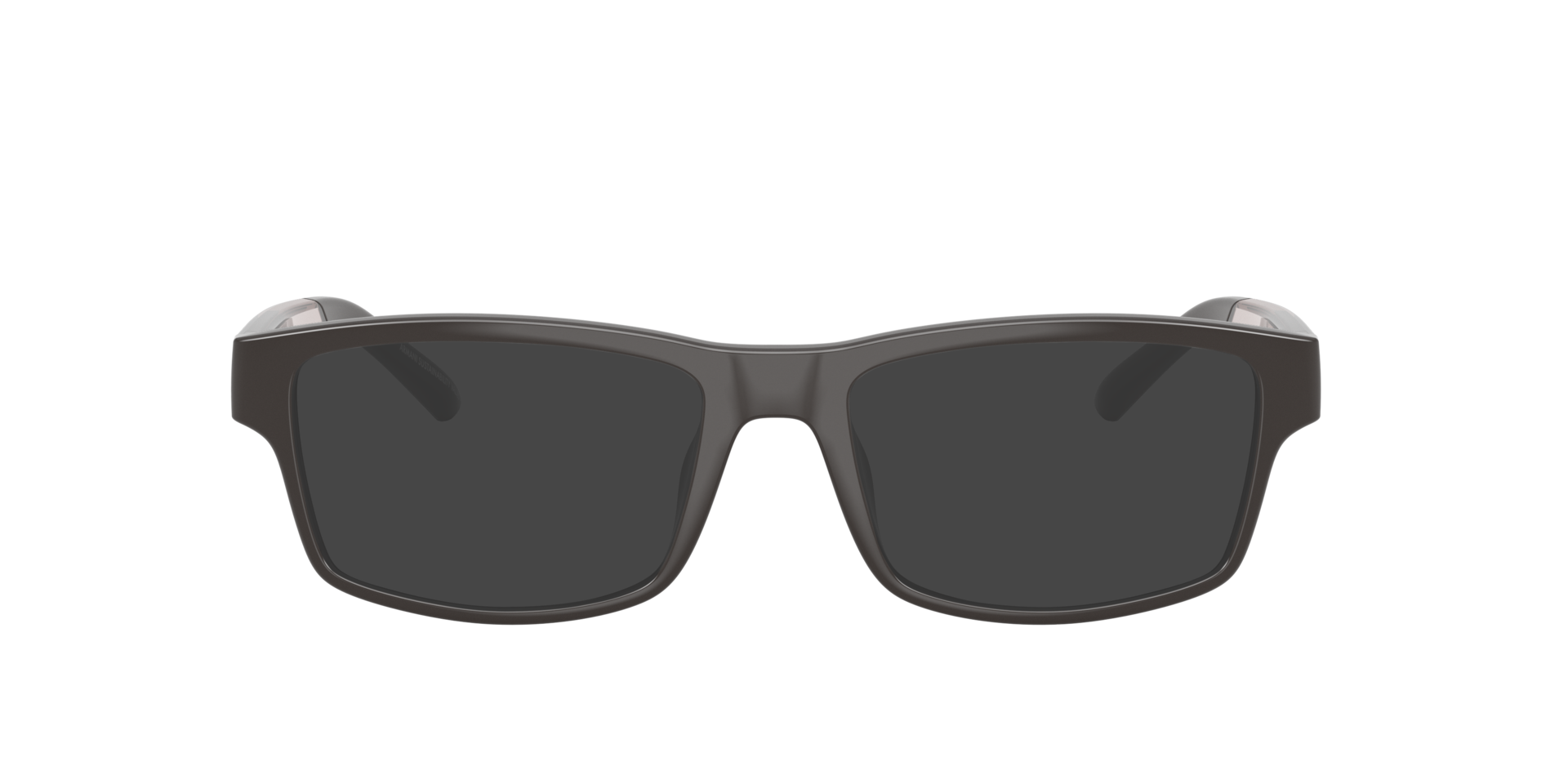 AX3140U Shiny Brown KunststofEyeglass Frames van B24, met getinte lenzen