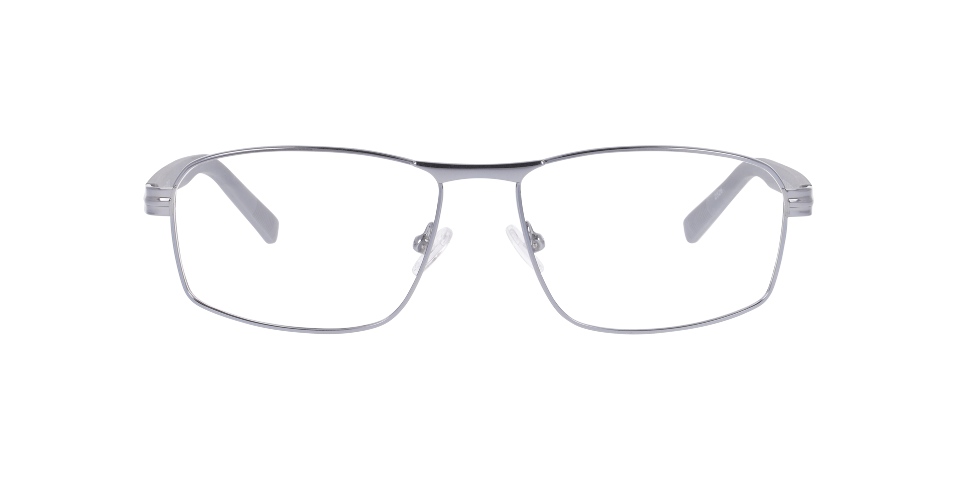 Baltimore Silver Blue MetaalEyeglass Frames van B24, Vooraanzicht