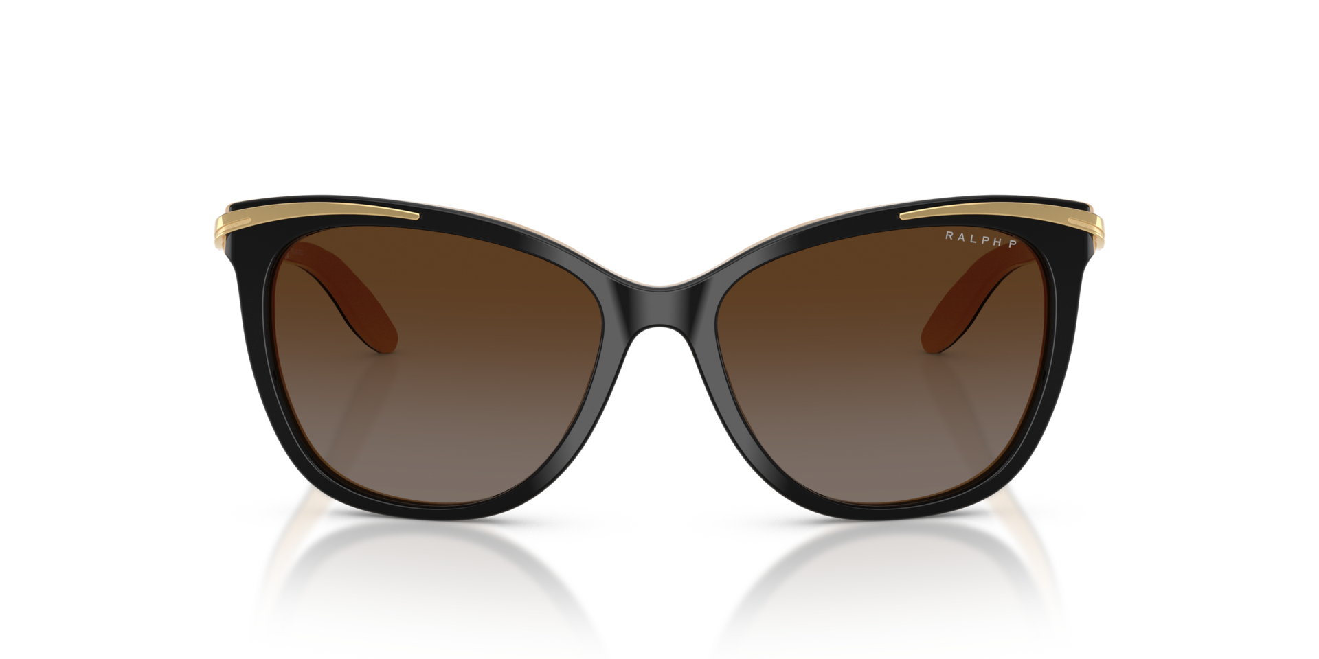 RA5203 Zwart AcetaatSunglass Frames van B24, Vooraanzicht
