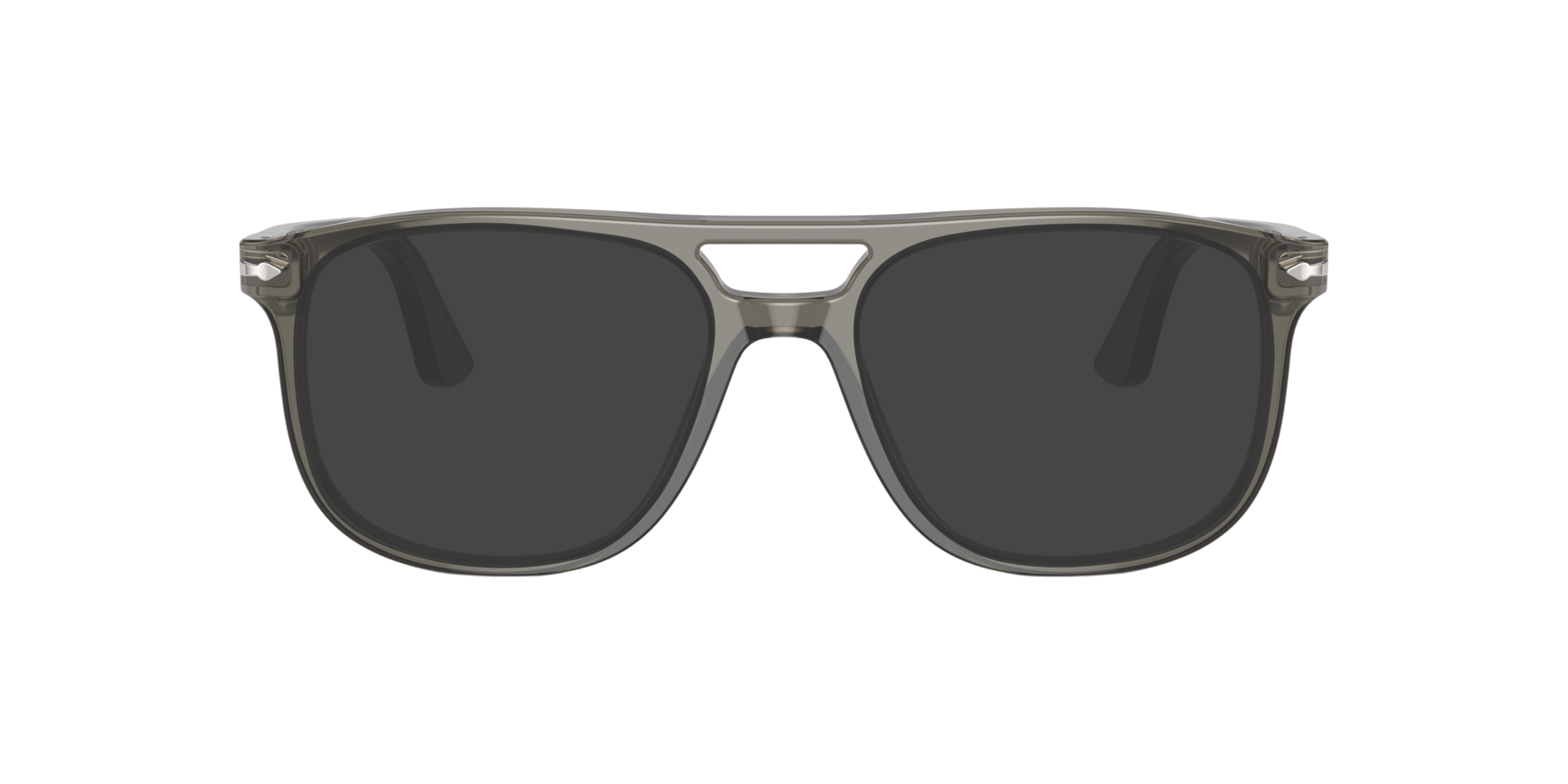 PO3329V Dofgrijs AcetaatEyeglass Frames van B24, met getinte lenzen