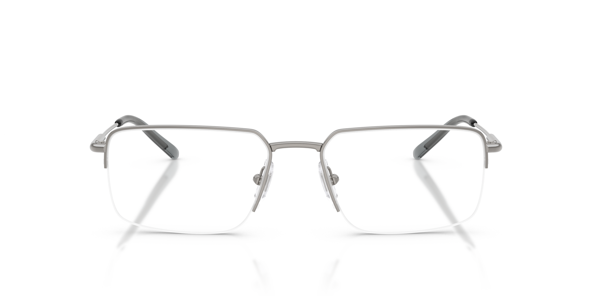 AN6152 Gunmetal MetallEyeglass Frames von B24, Vorderansicht